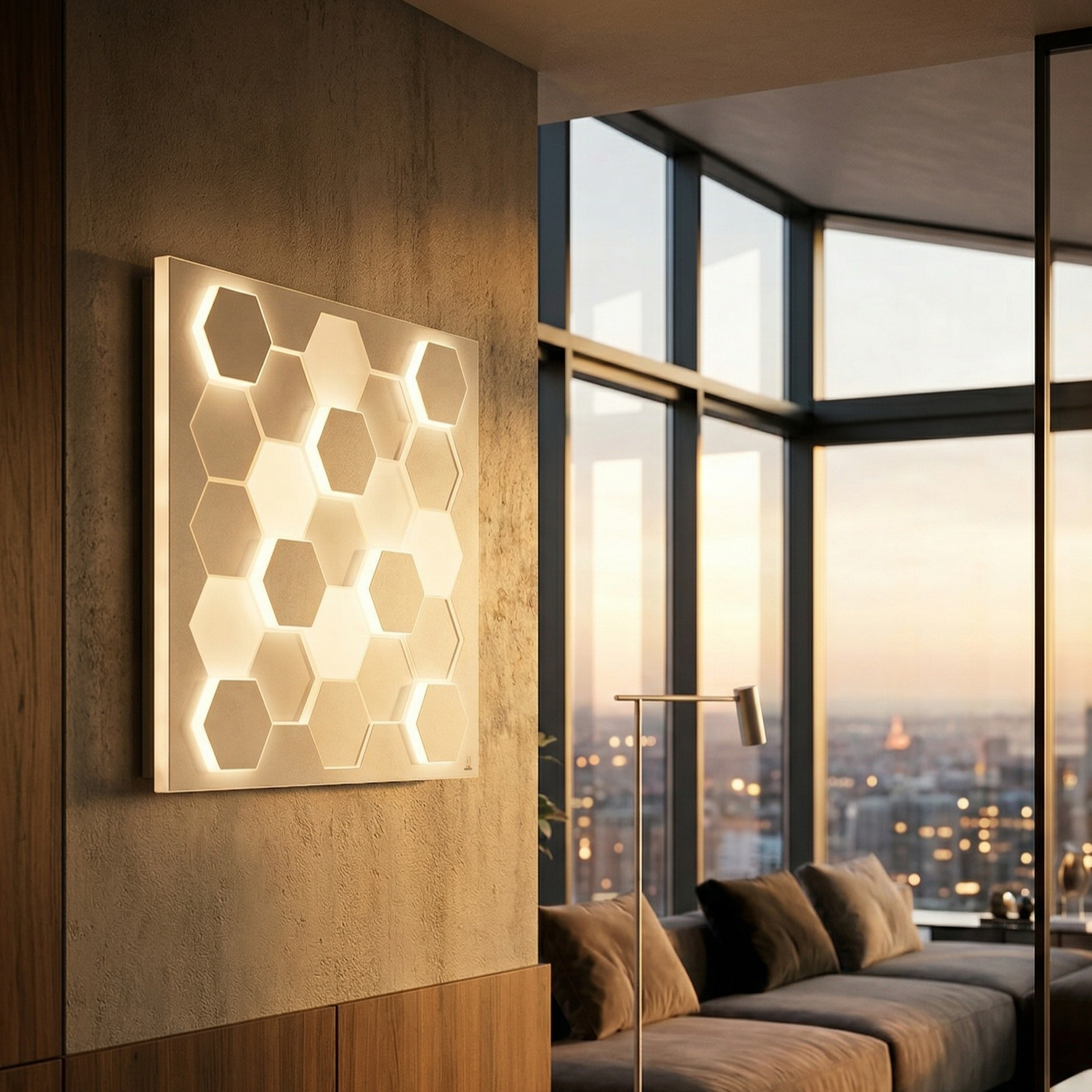 Aplica LED Cifavo White 55CM CINQUE Premium