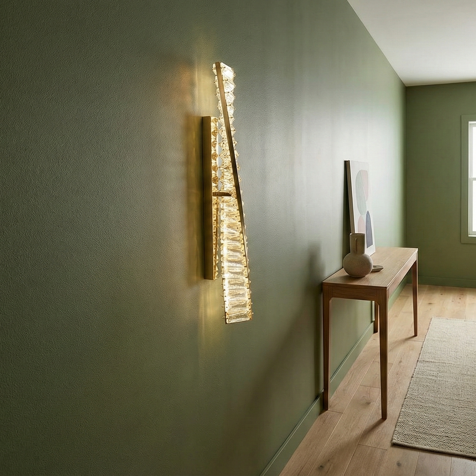 Aplica LED Cristal CIRQA Gold 50CM