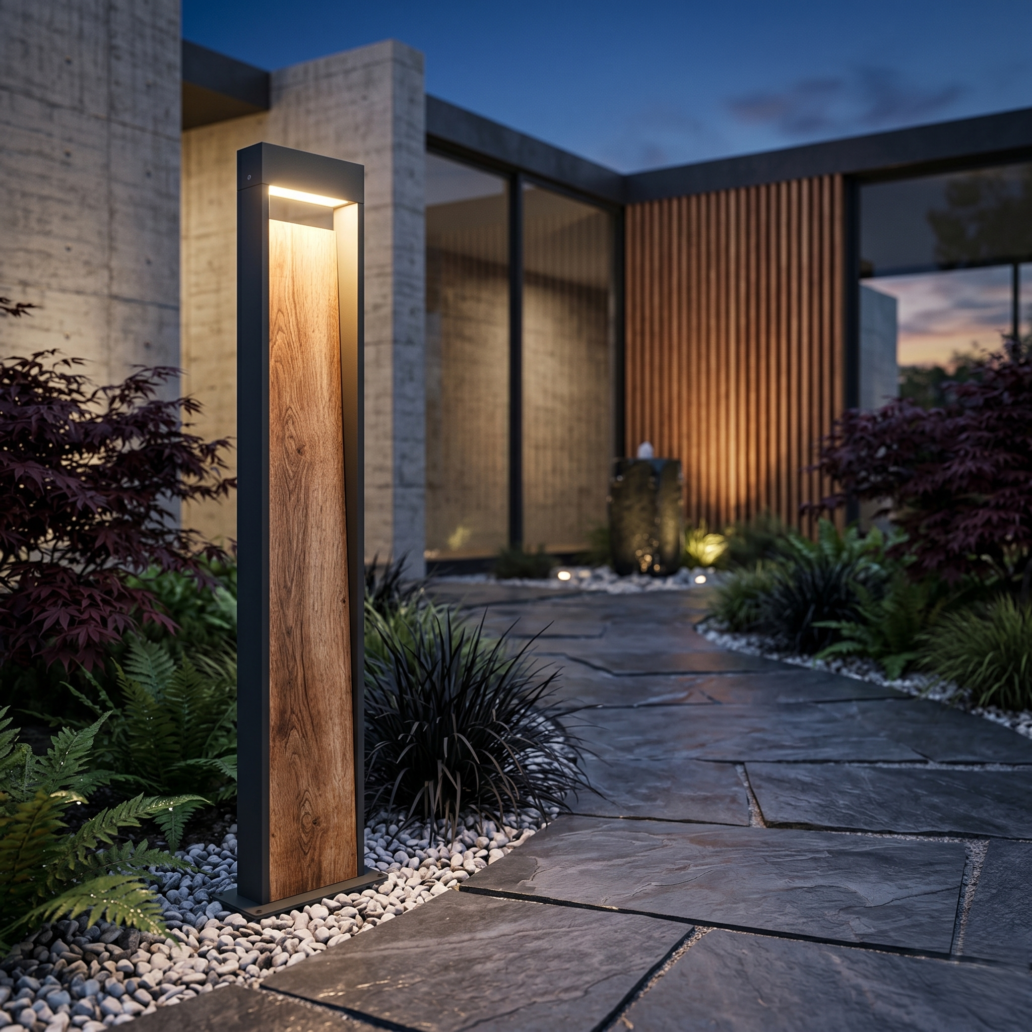 Stalp De Gradina LED Premium SALMON 11W 3000K 1200lm 100CM