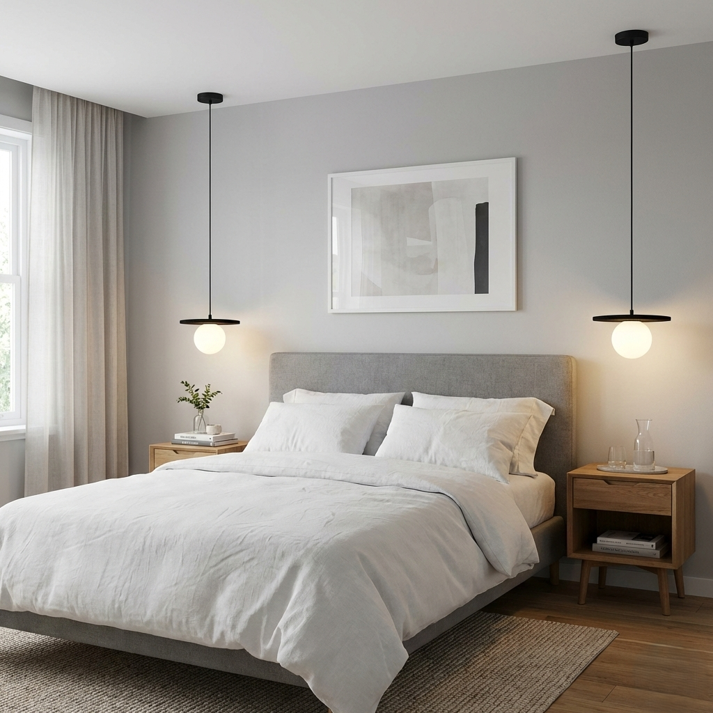 Pendul Modern Felt Negru 1 x E27