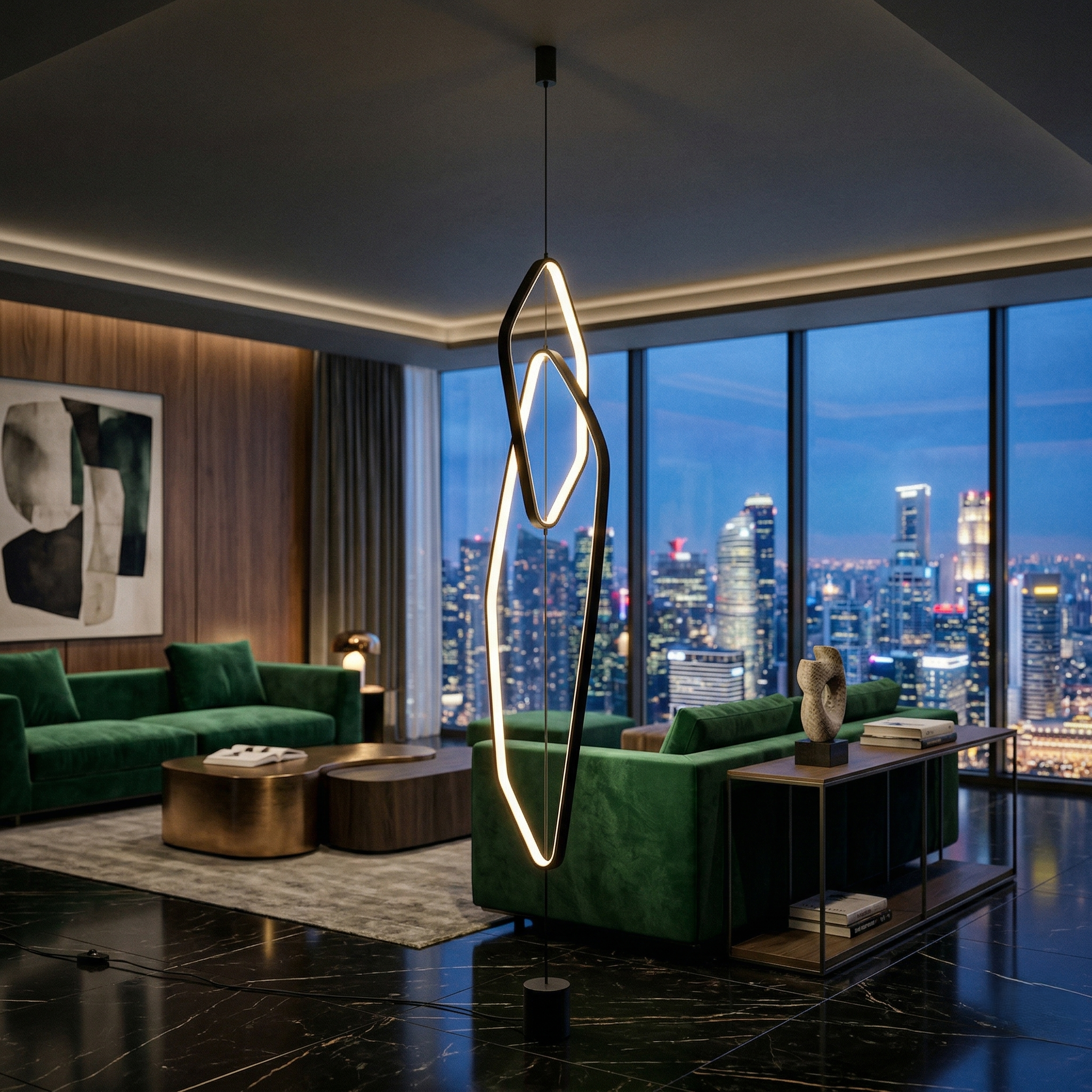 Lampadar Civasto Black 140CM CINQUE Premium