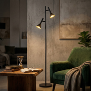 Lampadar Modern Black SKARN 140CM