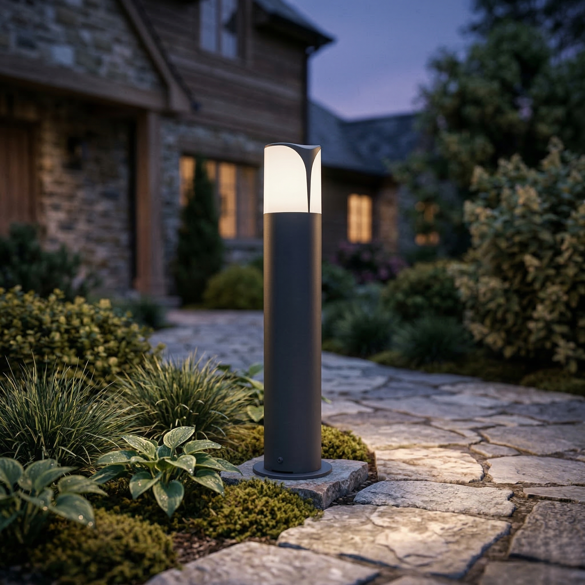 Stalp de iluminat exterior LIORA 1xE27 50CM