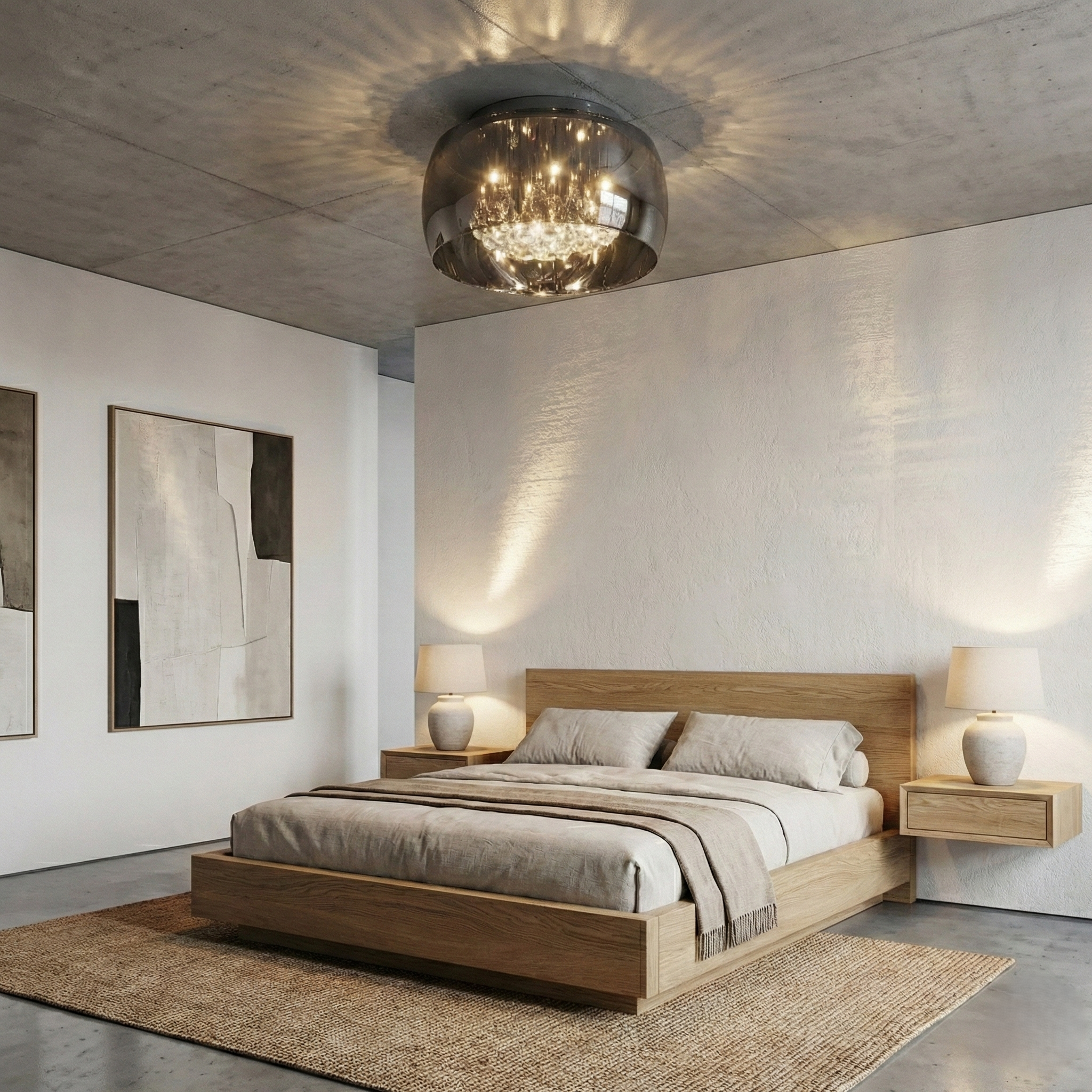 Lustra Aplicata Luxury OBSIDIAN 40cm