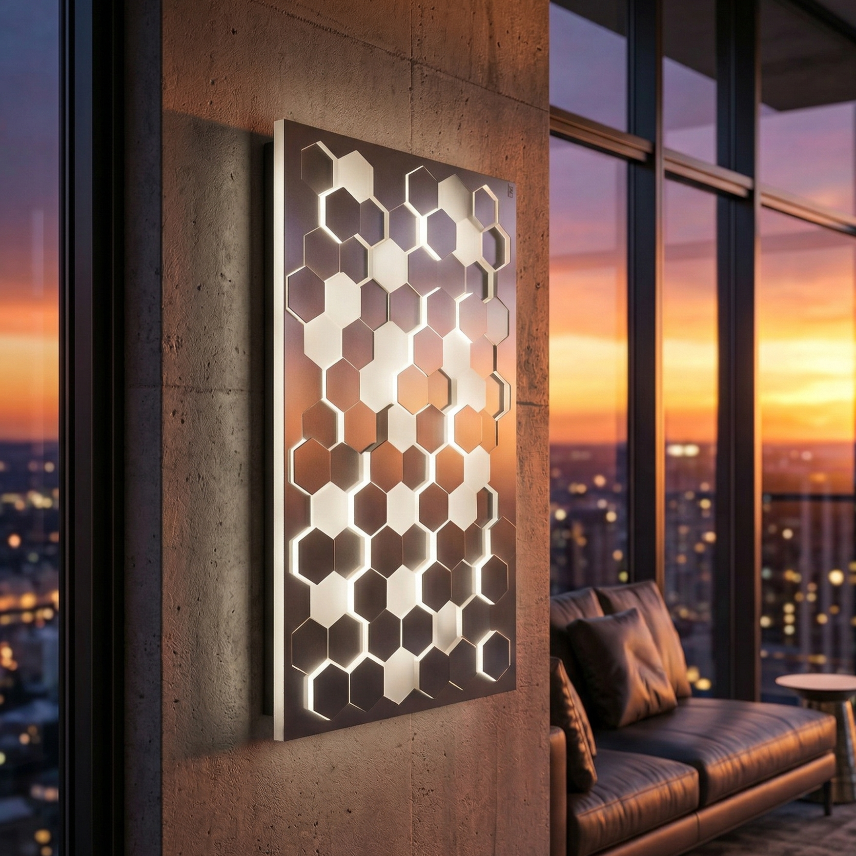 Aplica LED Cifavo Black 115CM CINQUE Premium