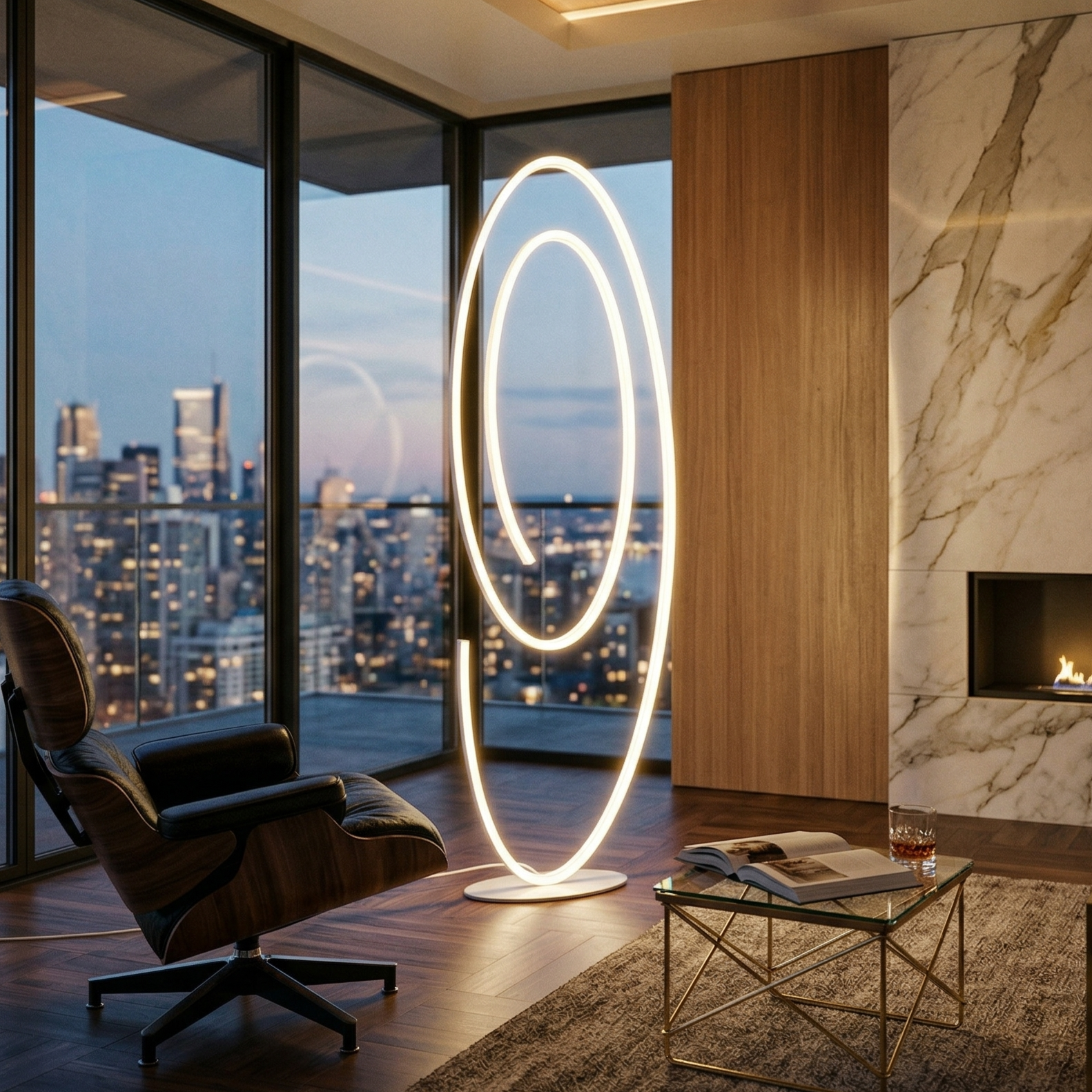 Lampadar Ciola White 175CM CINQUE Premium