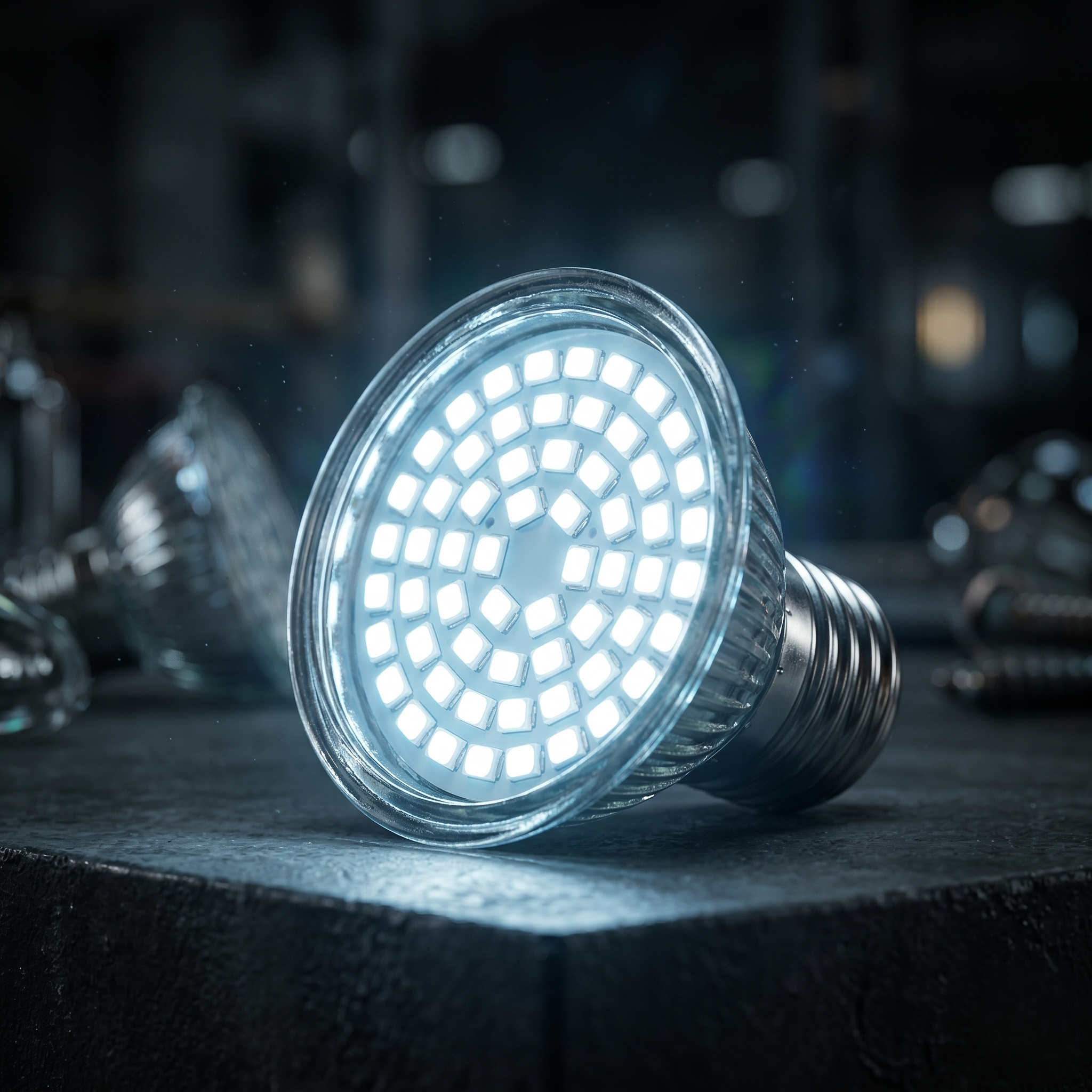 Bec LED E27 3W Ultra-Plat Echivalent 30W