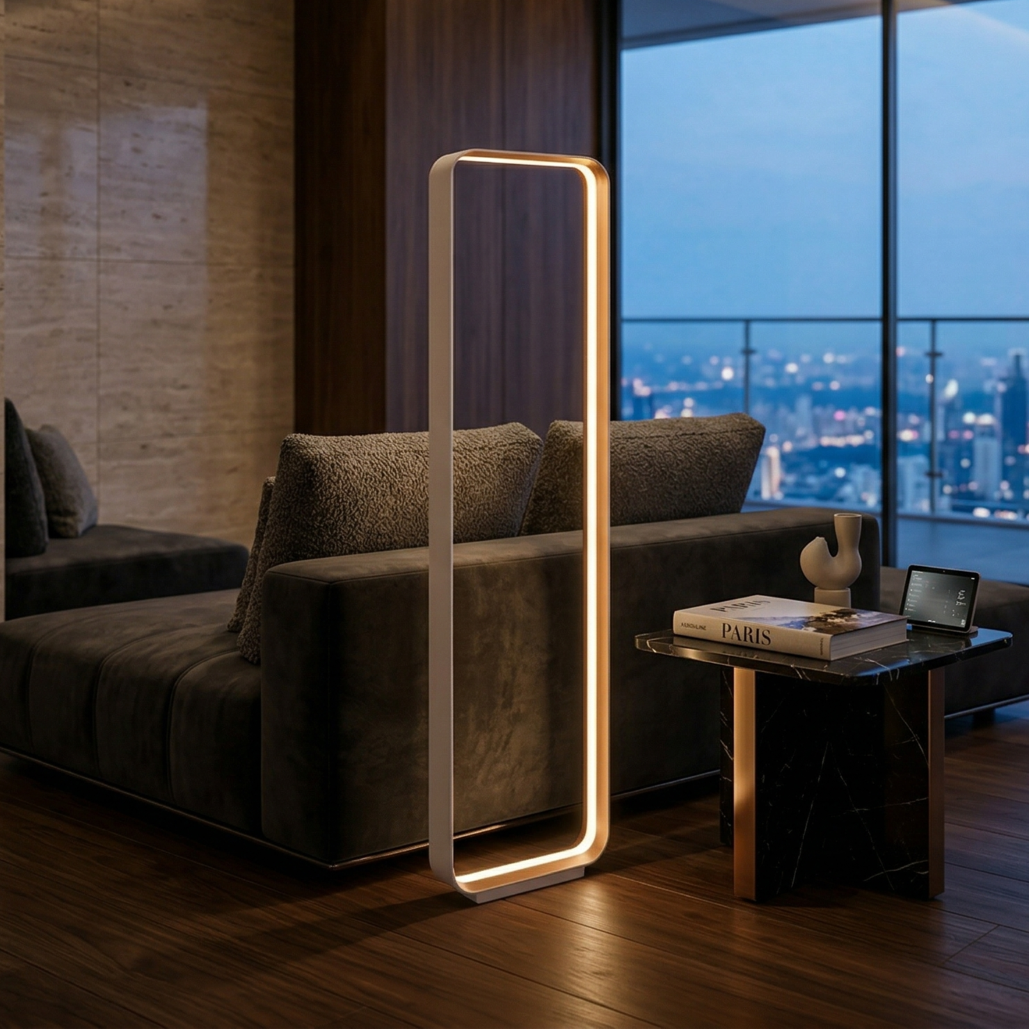 Lampadar Cizione White 109CM CINQUE Premium