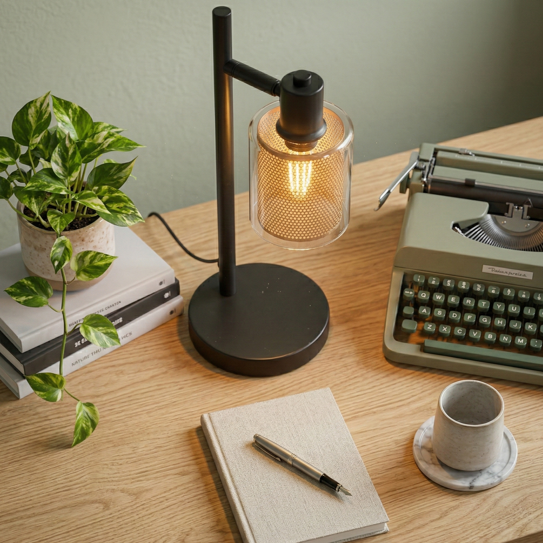 Veioza Cooper Black 40CM