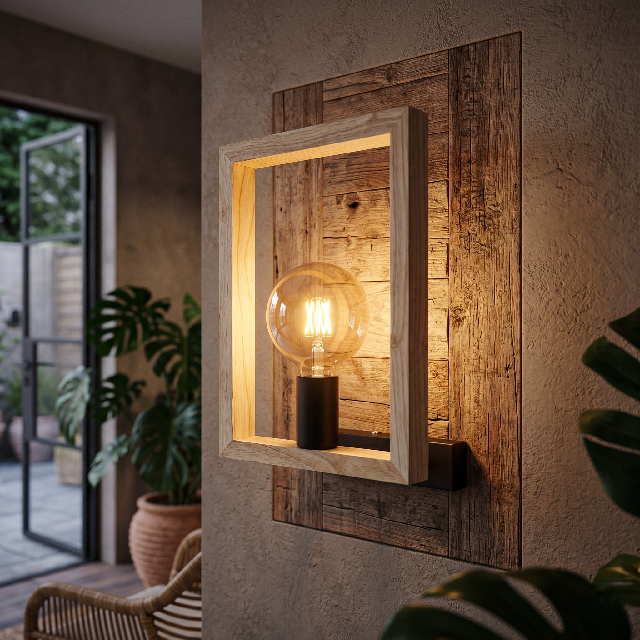 Aplica Perete Vintage LEMARA 1xE27 Premium