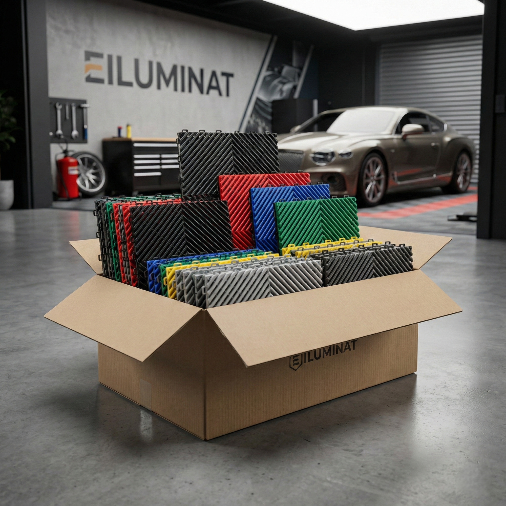 Pachet Pardoseala Modulara Din Polipropilena 34 Placi 5.44 MP