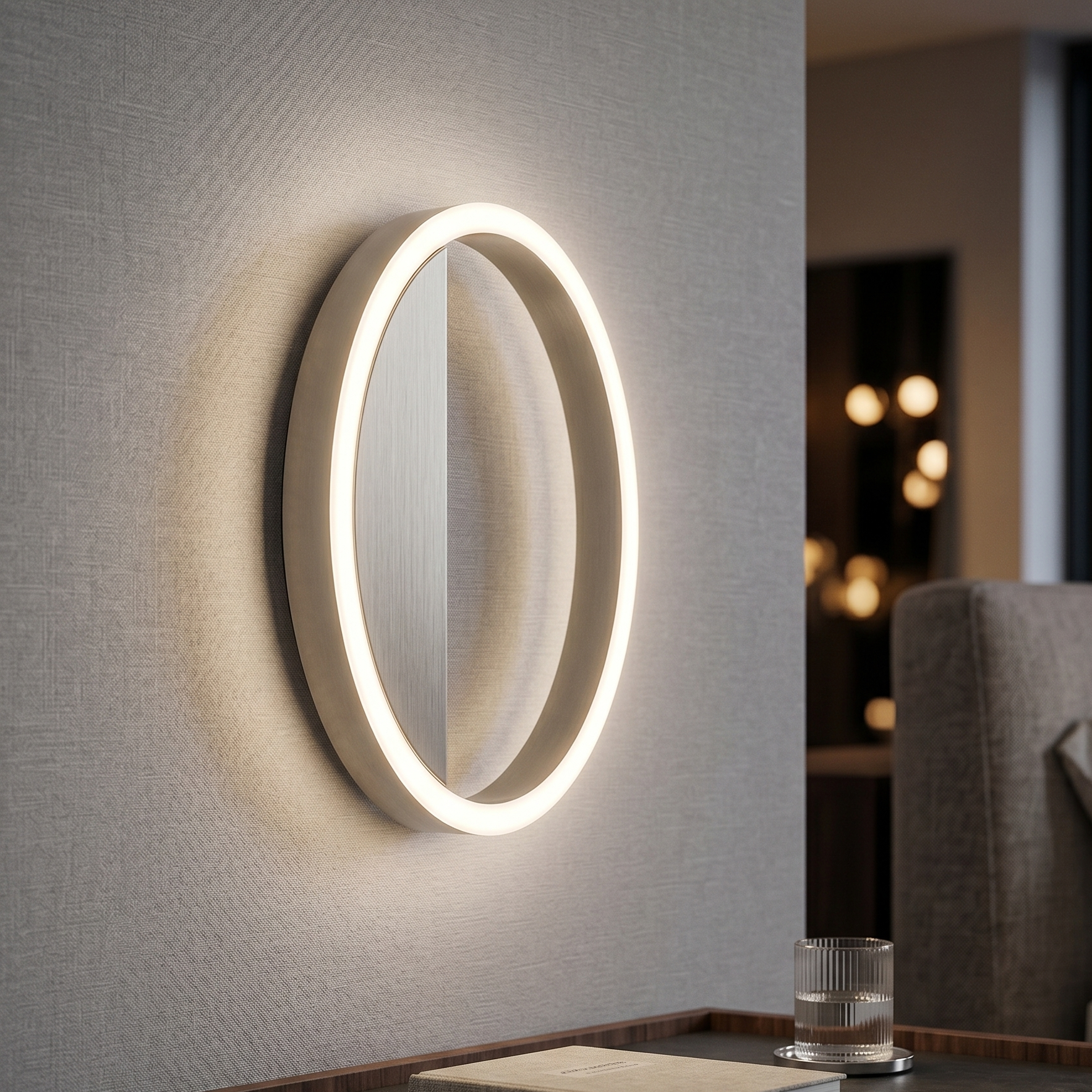 Aplica LED Silver NIMBO Echivalent 100W