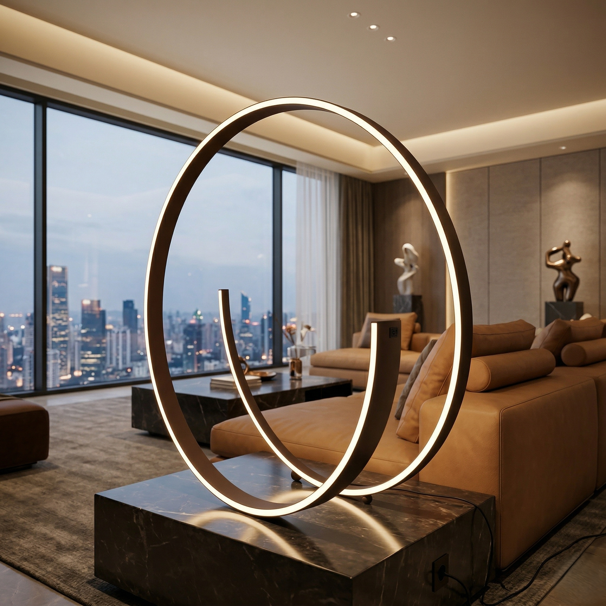 Lampadar Cinardi Brown 75CM CINQUE Premium