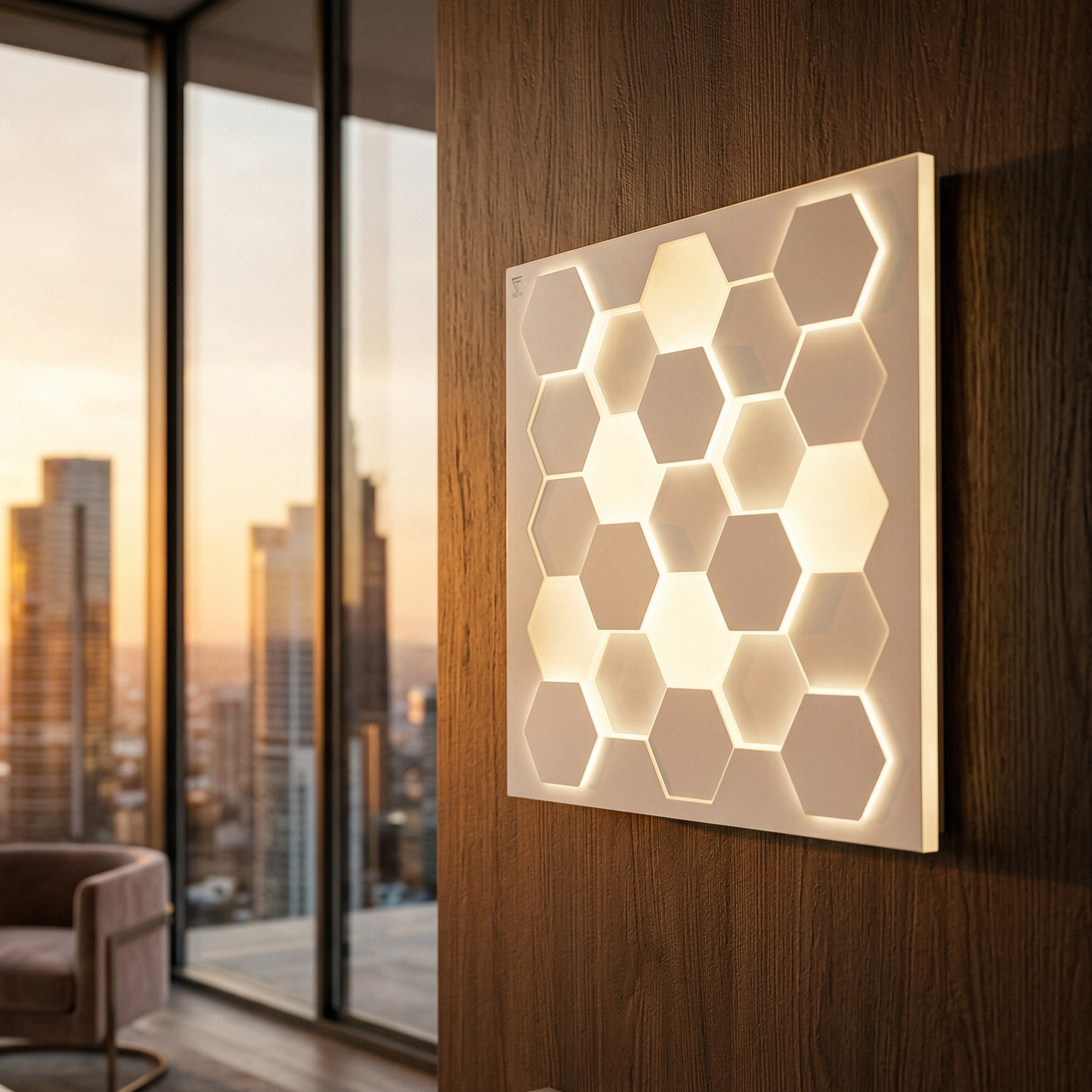 Aplica LED Cifavo White 55CM CINQUE Premium