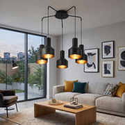 Lustra Suspendata 5xE27 Arcane Black