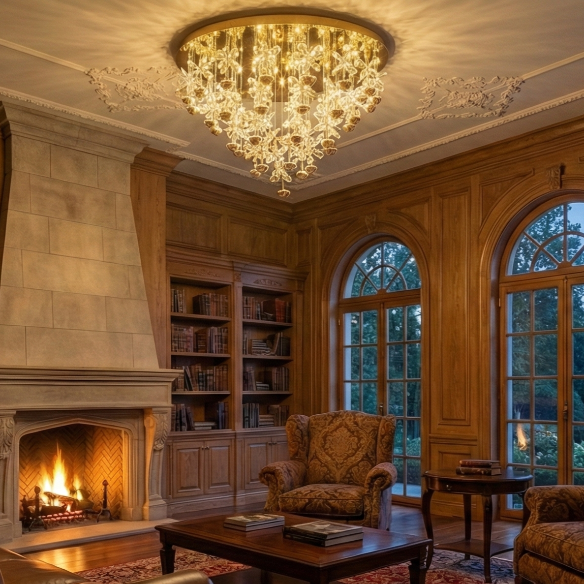 Lustra Aplicata Crystal PIANOPOLI 3 Gold Echivalent 800W