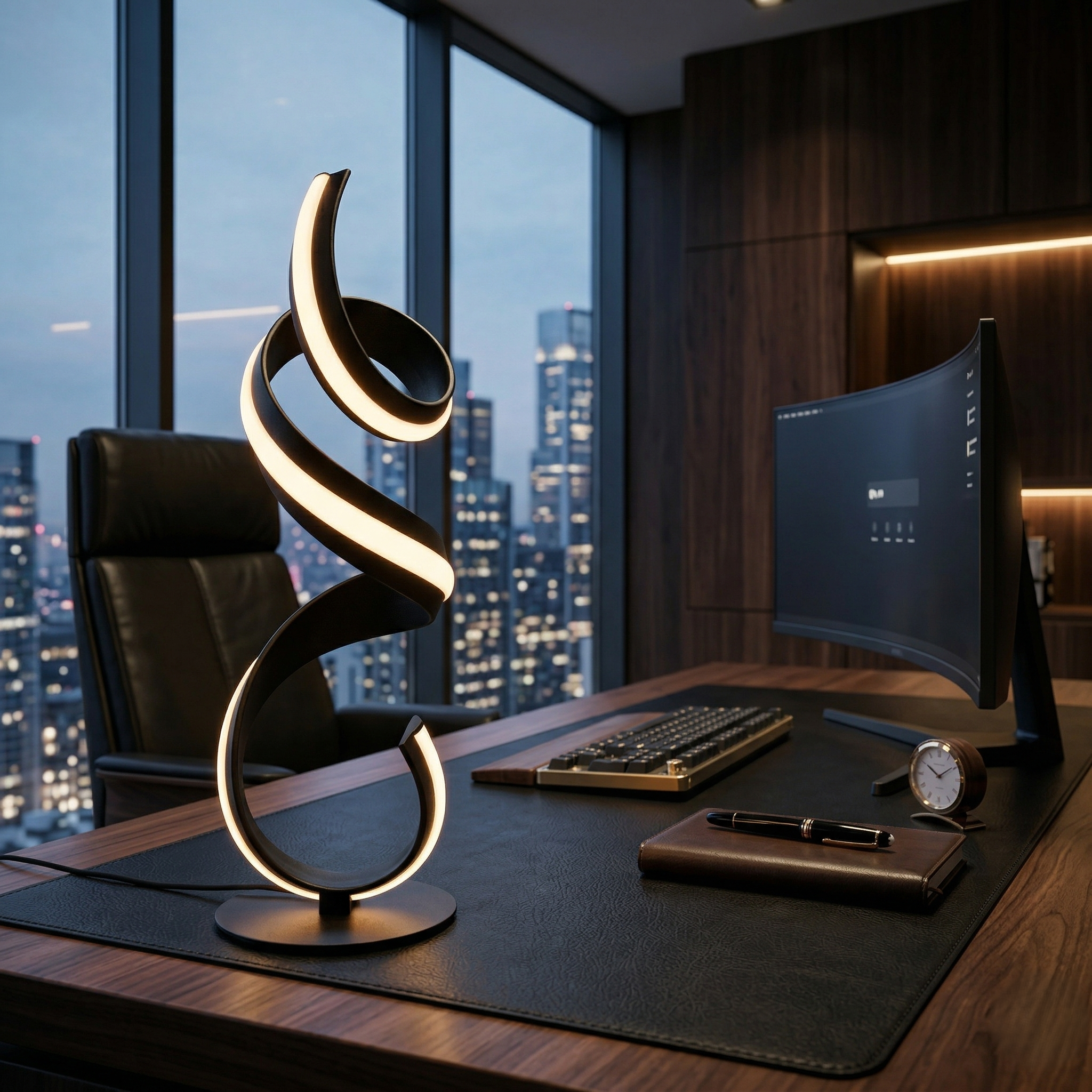 Veioza LED Cisenna Black 60CM CINQUE Premium