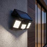 Aplica LED Solara cu Senzor LUROX Exterior Neagra Premium