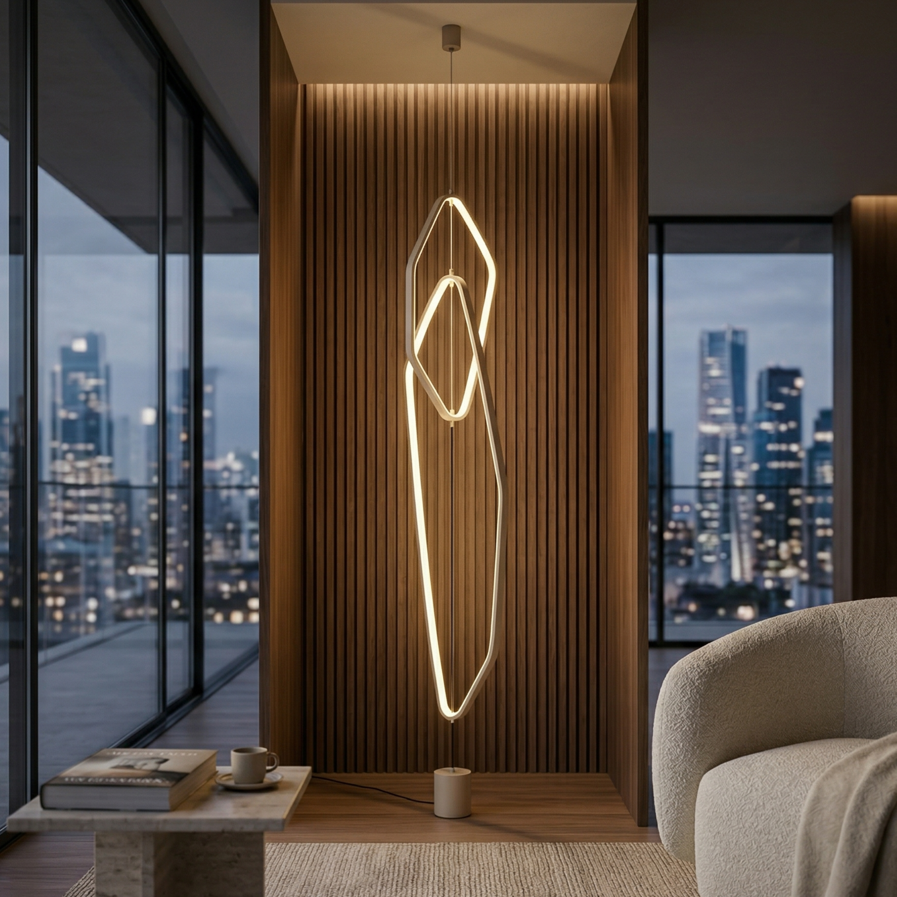 Lampadar Civasto Beige 140CM CINQUE Premium