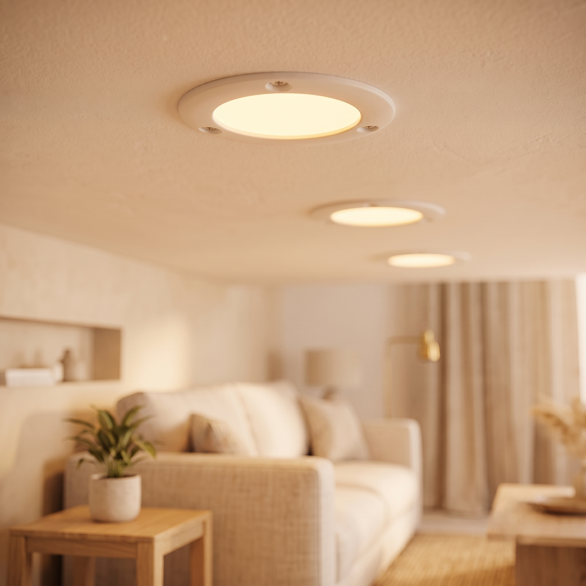 Spot LED Incastrabil Alb 4W 3000k 280lm 5.7CM