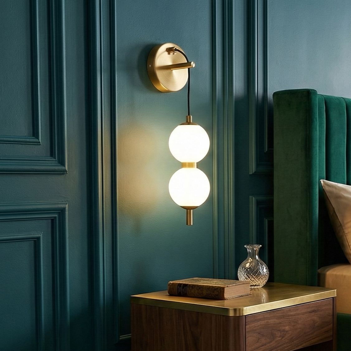 Aplica LED GOLD Mini RONY Abajur Mat