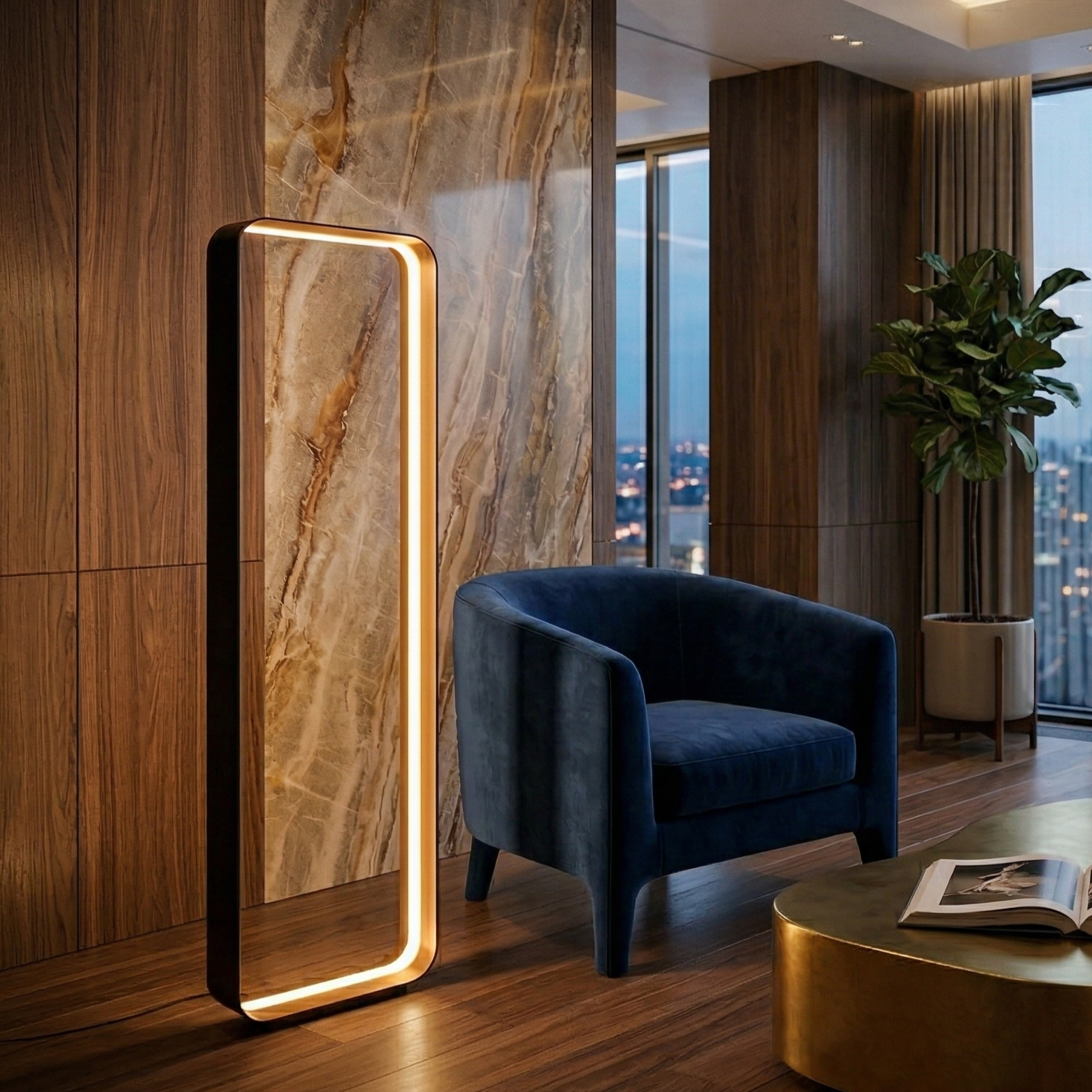 Lampadar Cizione Black 109CM CINQUE Premium