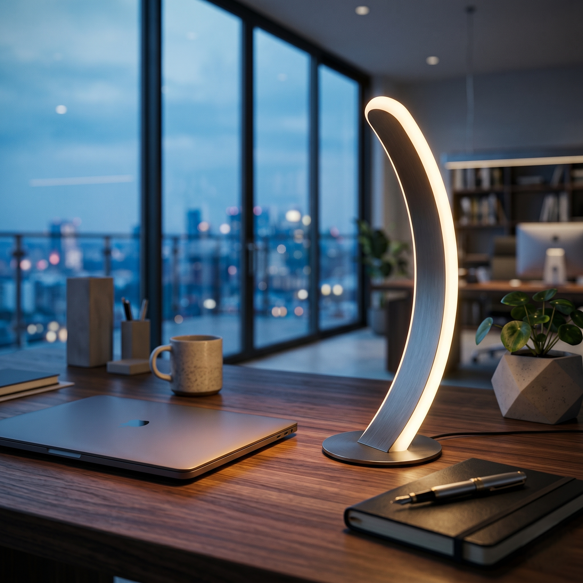 Veioza LED Decorativa Premium Silver ORIVA