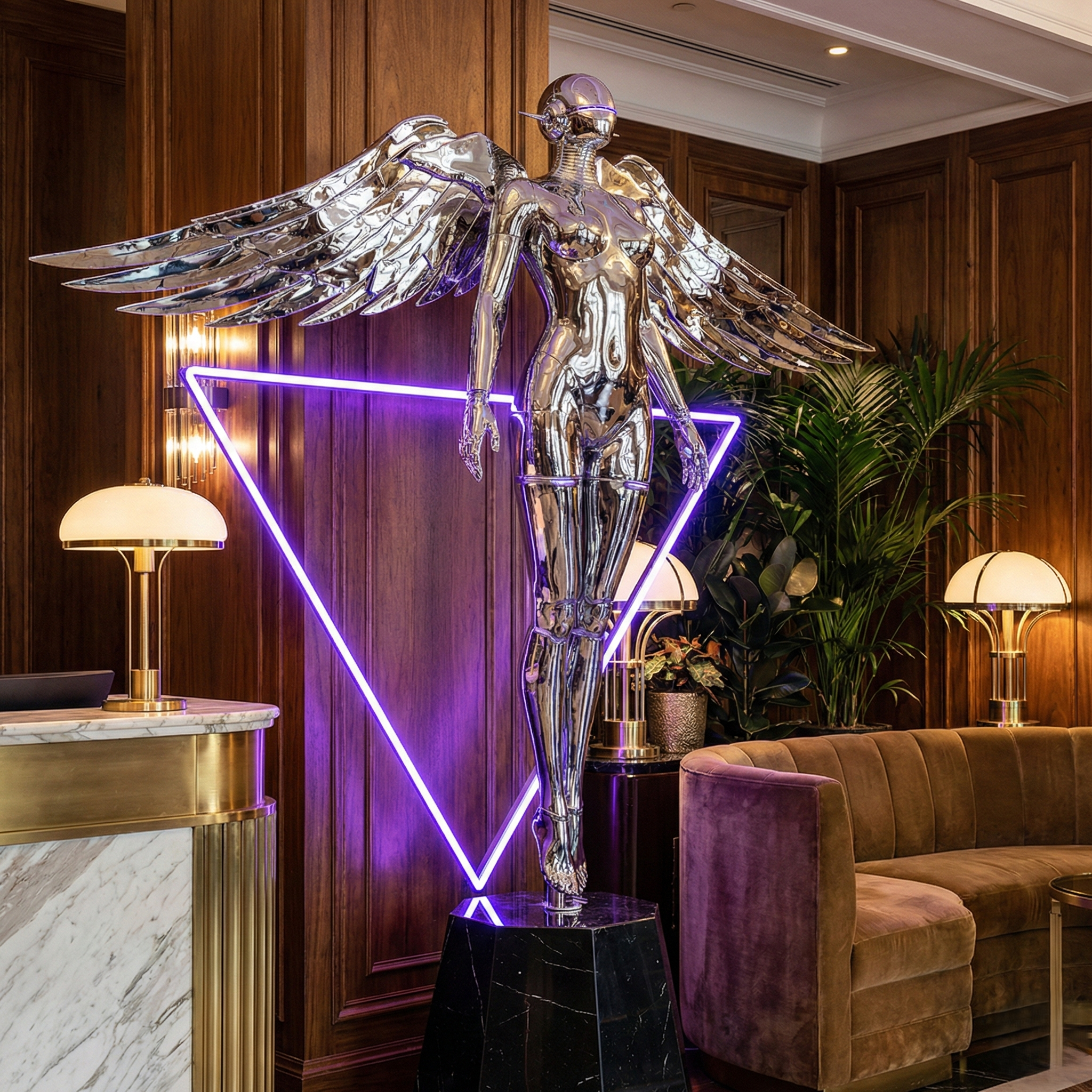 Lampadar Luxury Decorativ Angel of Light