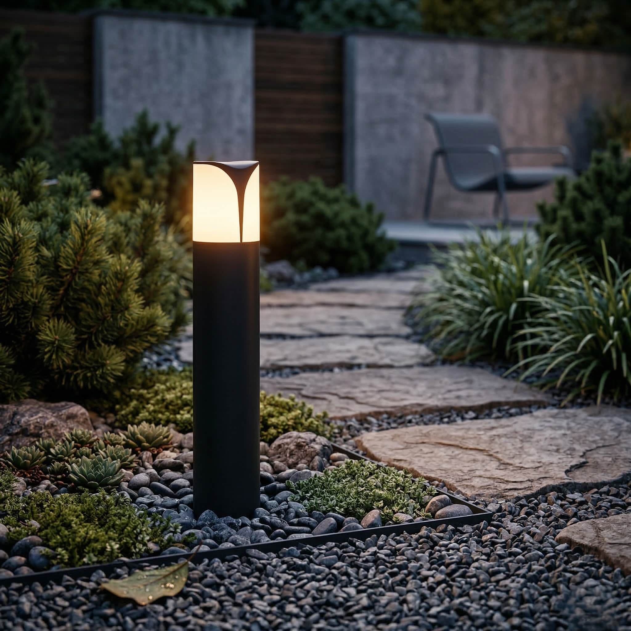 Stalp de iluminat exterior LIORA 1xE27 50CM