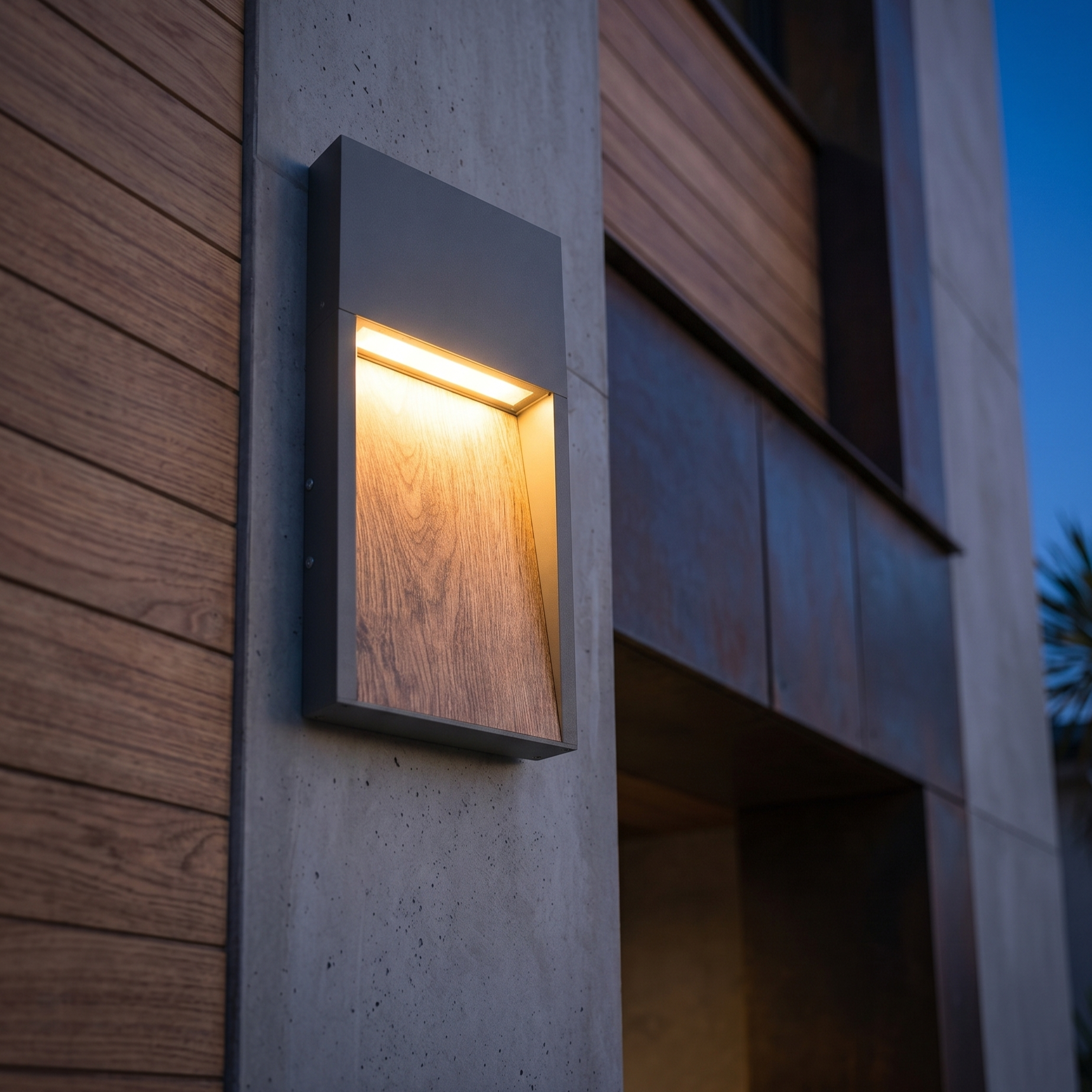 Aplica LED Premium SALMON Exterior 11W 3000K 1200lm