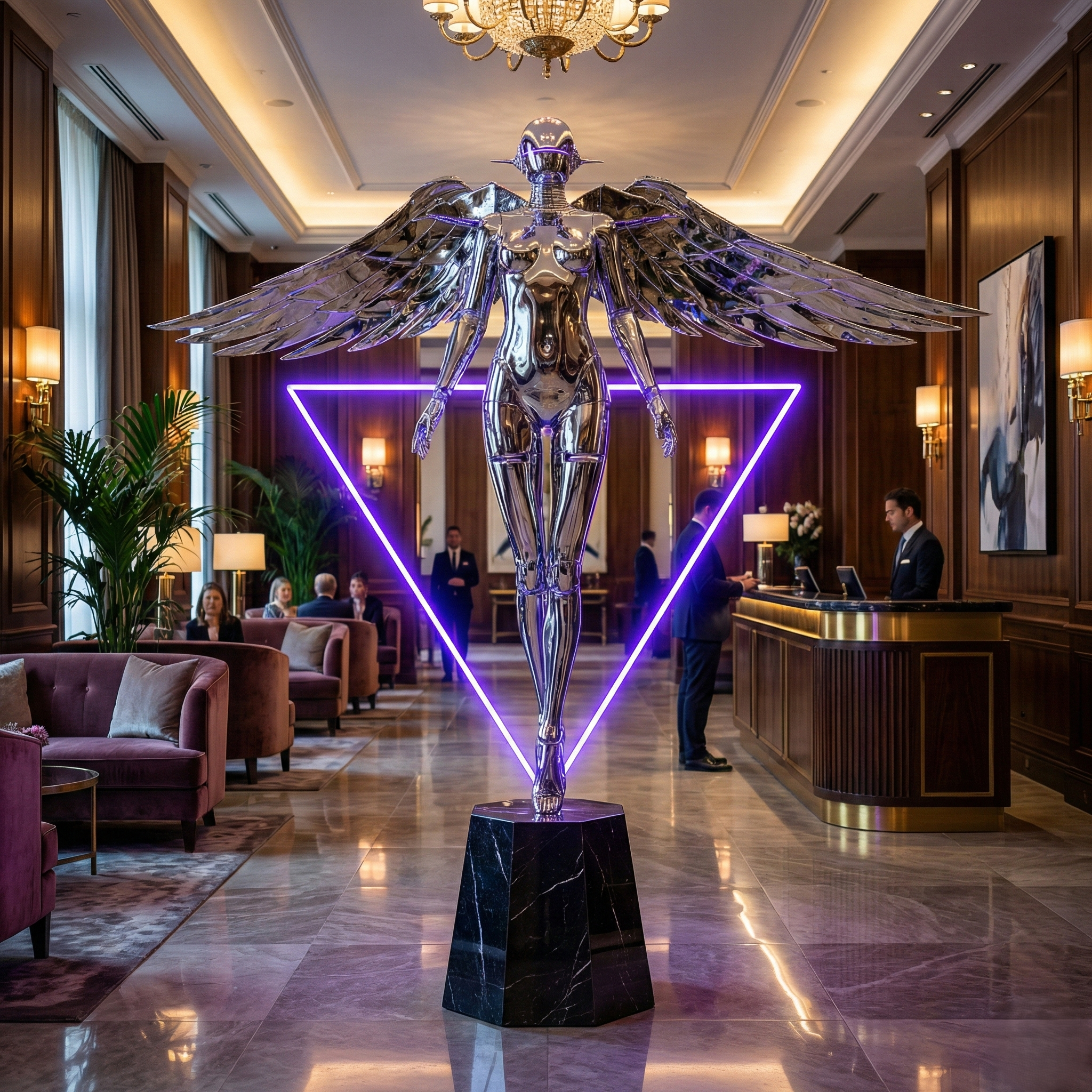 Lampadar Luxury Decorativ Angel of Light