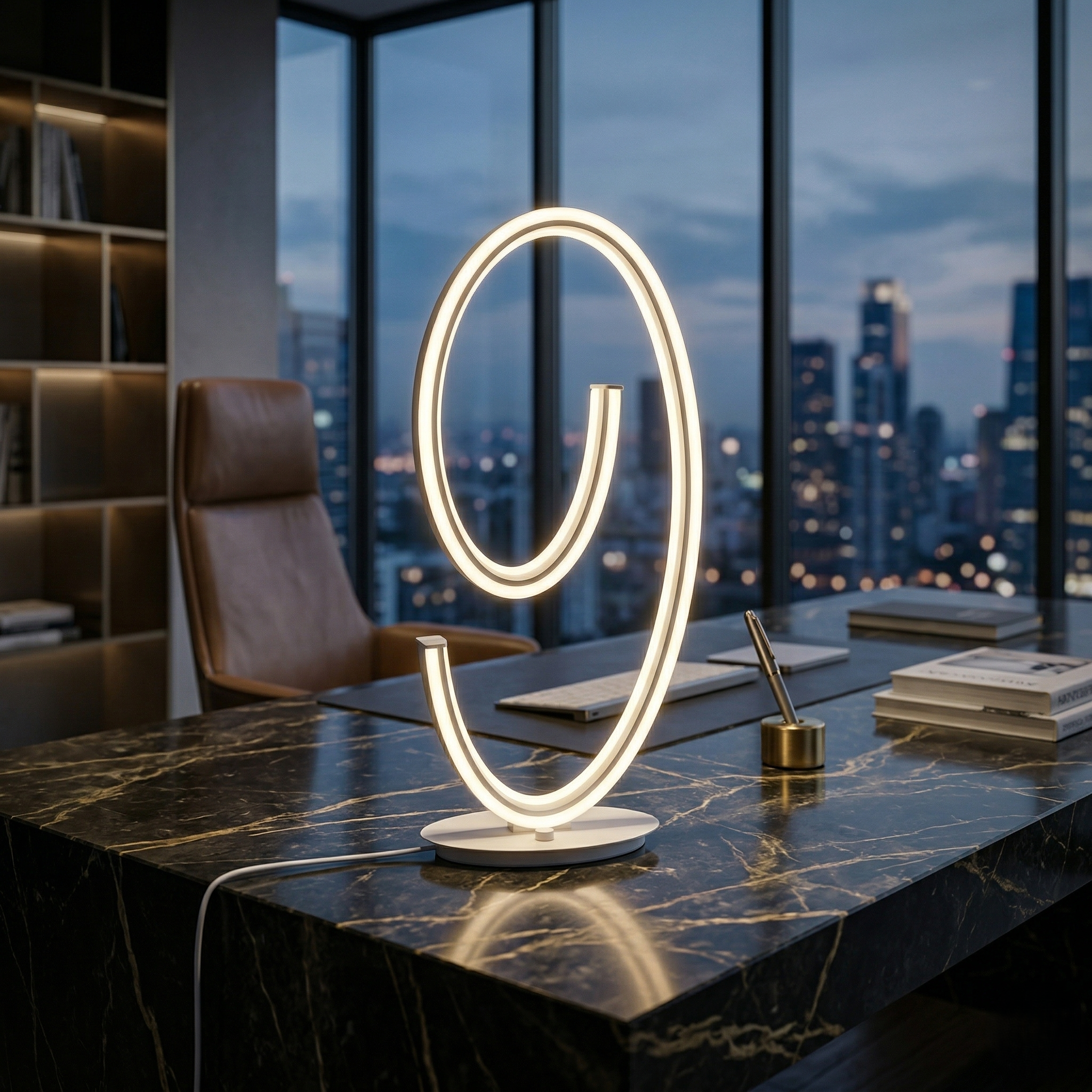 Veioza LED Ciola White 41CM CINQUE Premium