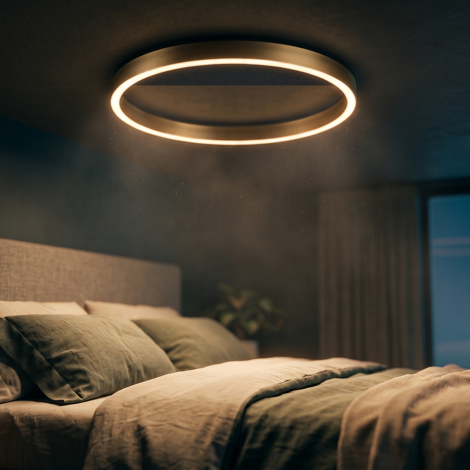 Lustra LED Gold ORIBEL Echivalent 200W
