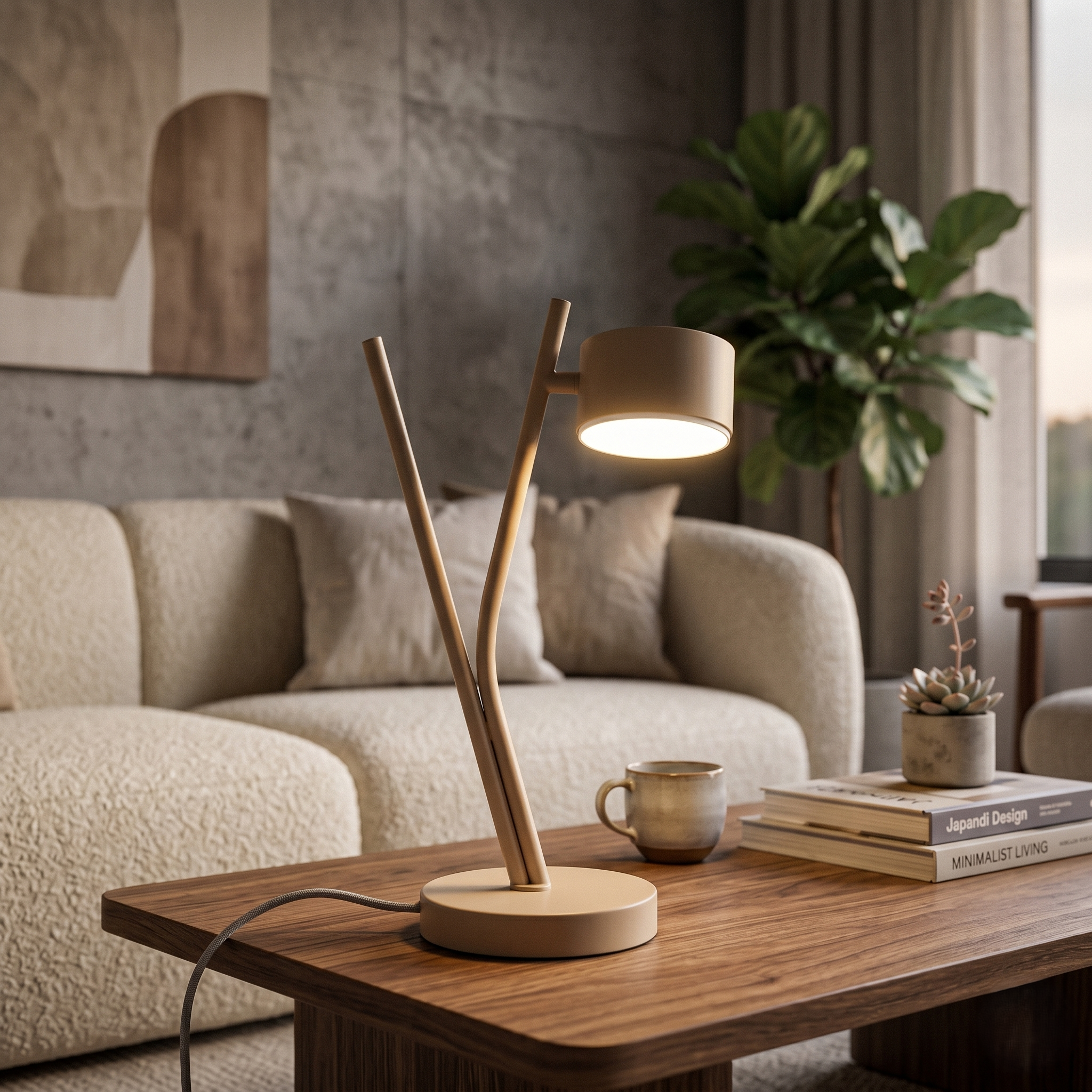 Veioza Decorativa Premium CODA Bej 1xGX53