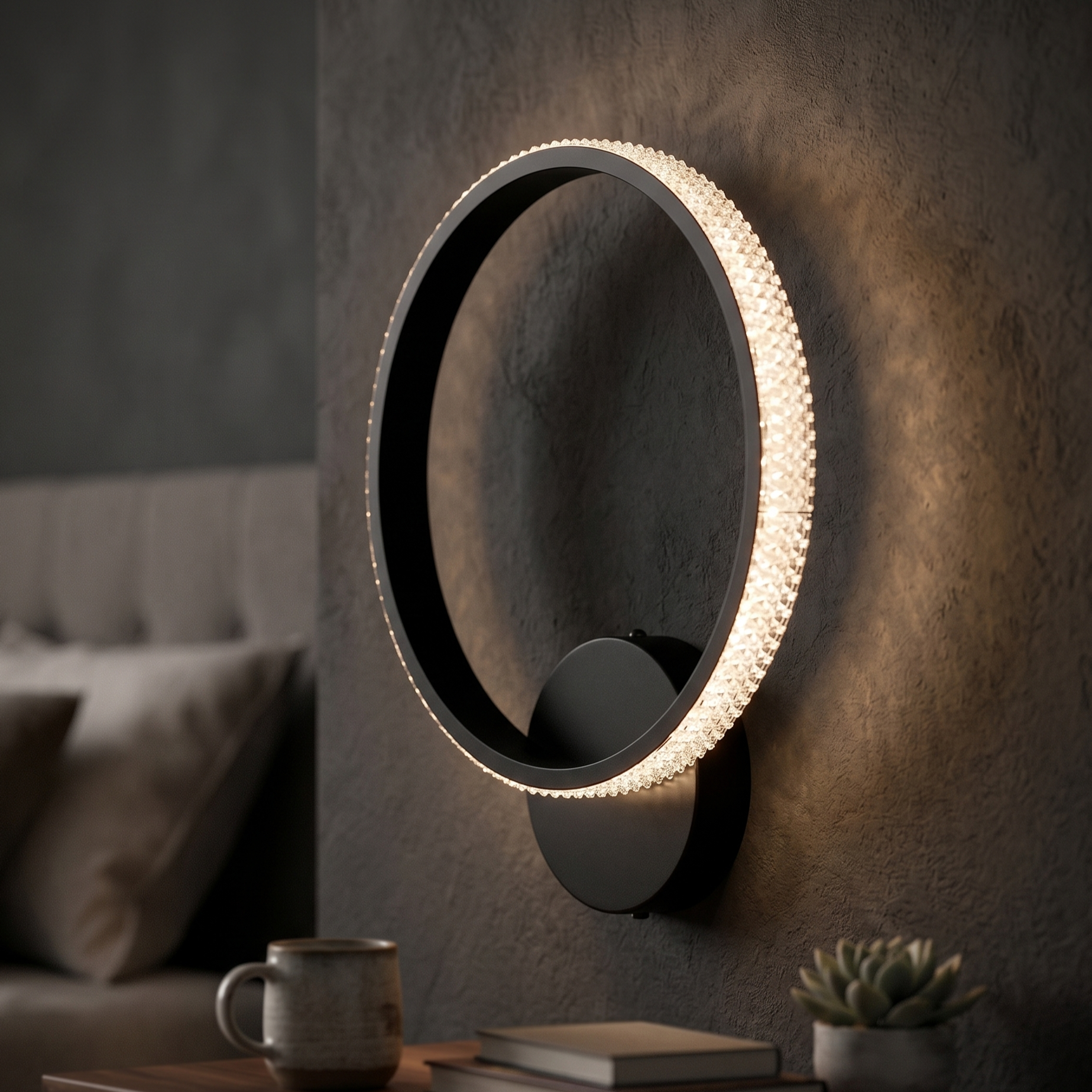 Aplica LED Black ZELA Echivalent 100W