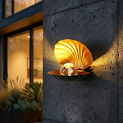 Aplica LED 6W Oyster Exterior Neagra