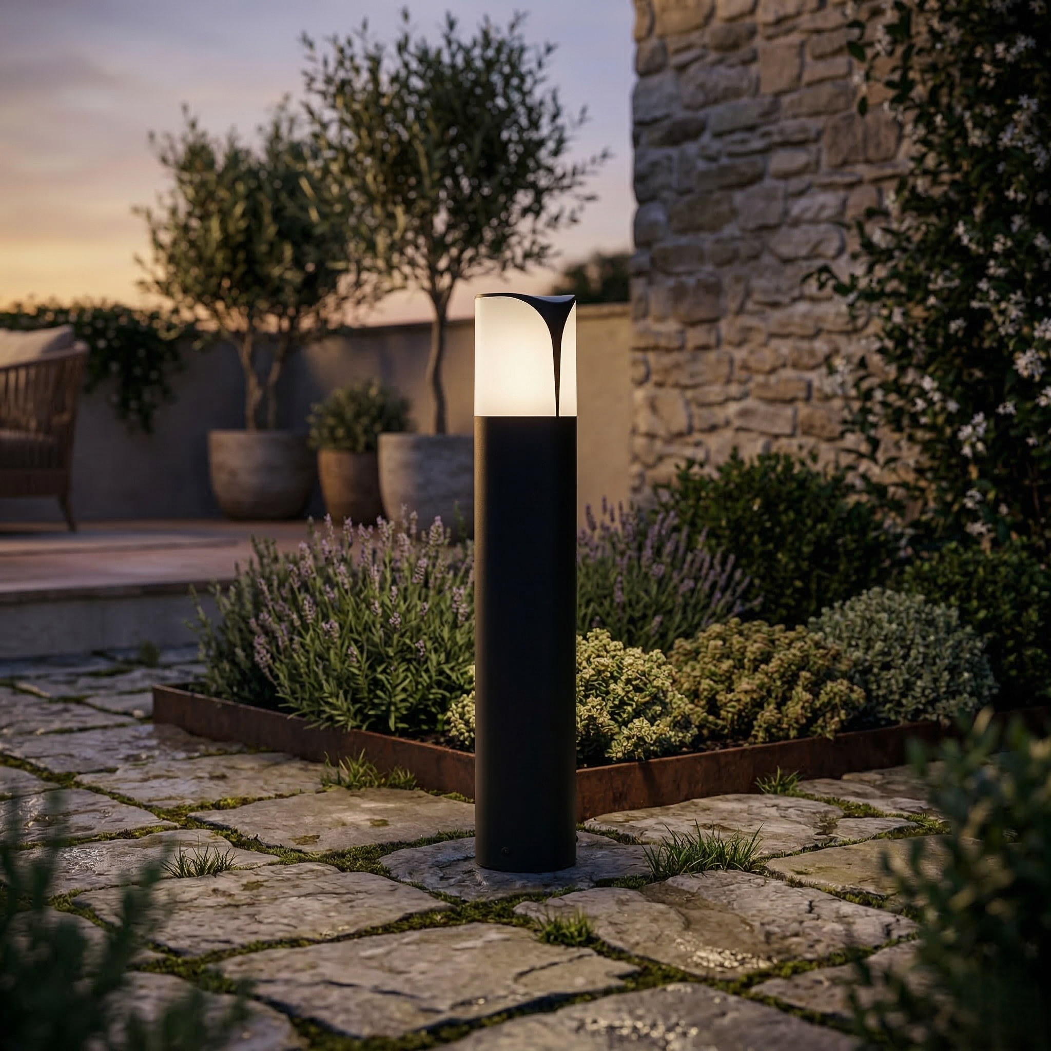 Stalp de iluminat exterior LIORA 1xE27 50CM