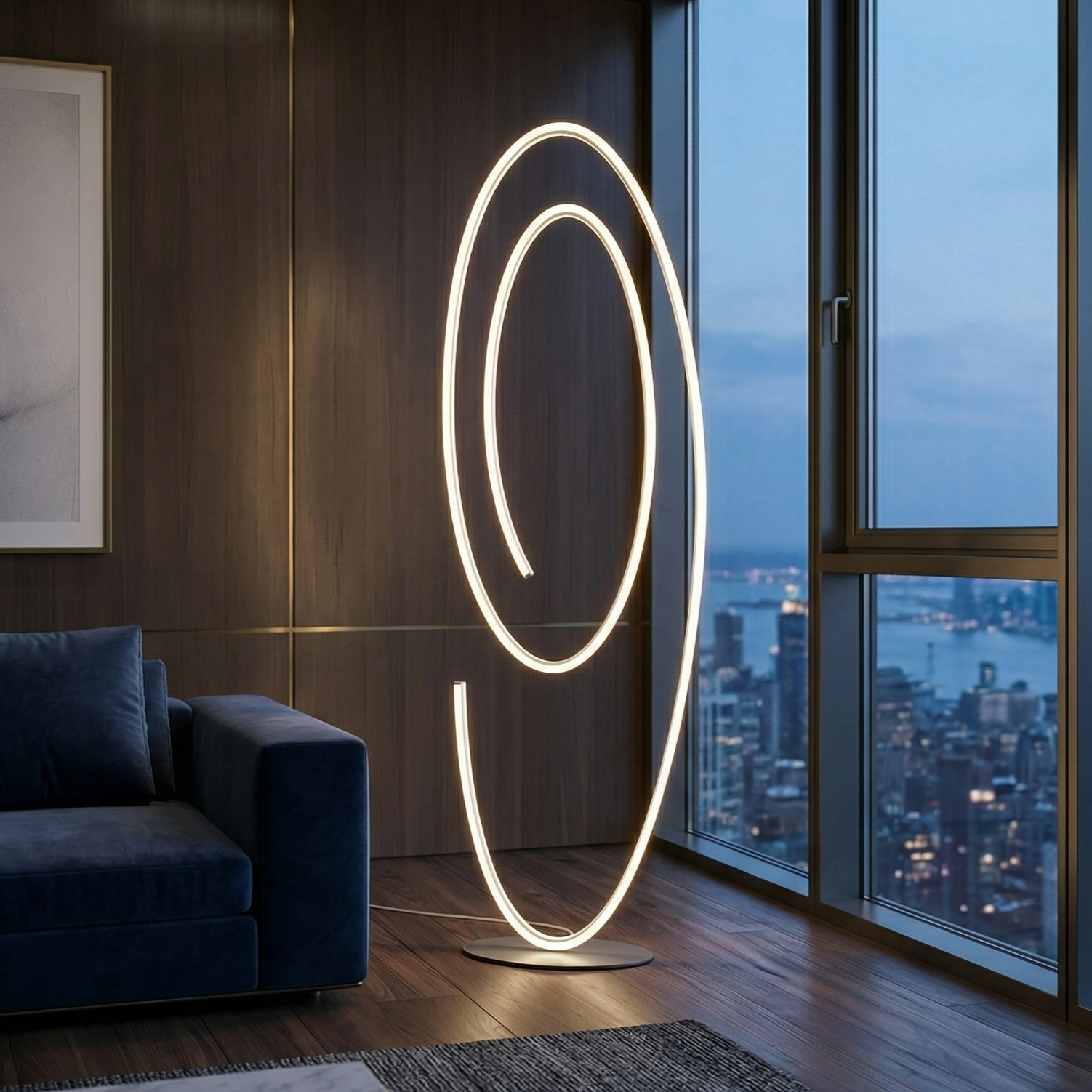 Lampadar Ciola Silver 175CM CINQUE Premium