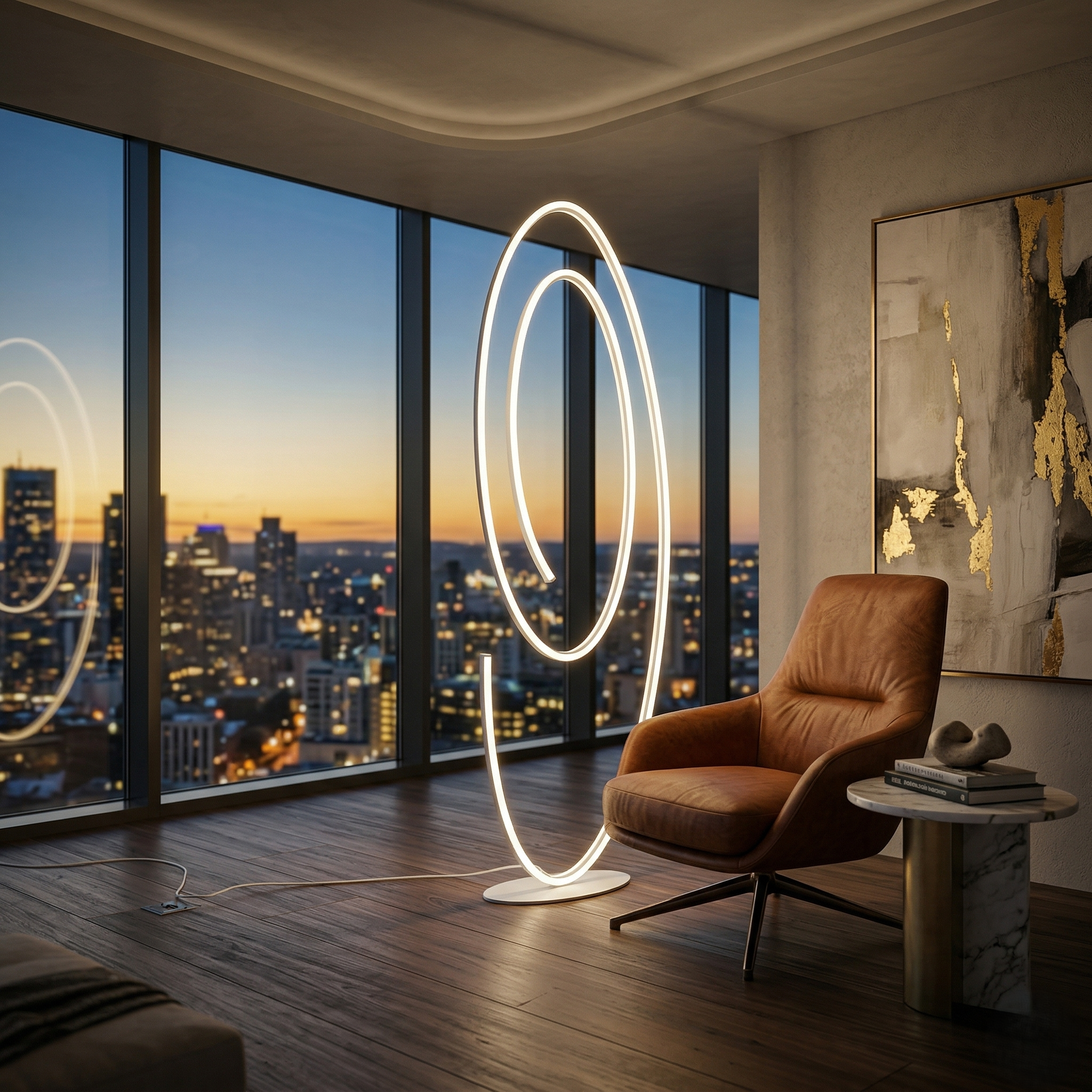 Lampadar Ciola White 175CM CINQUE Premium