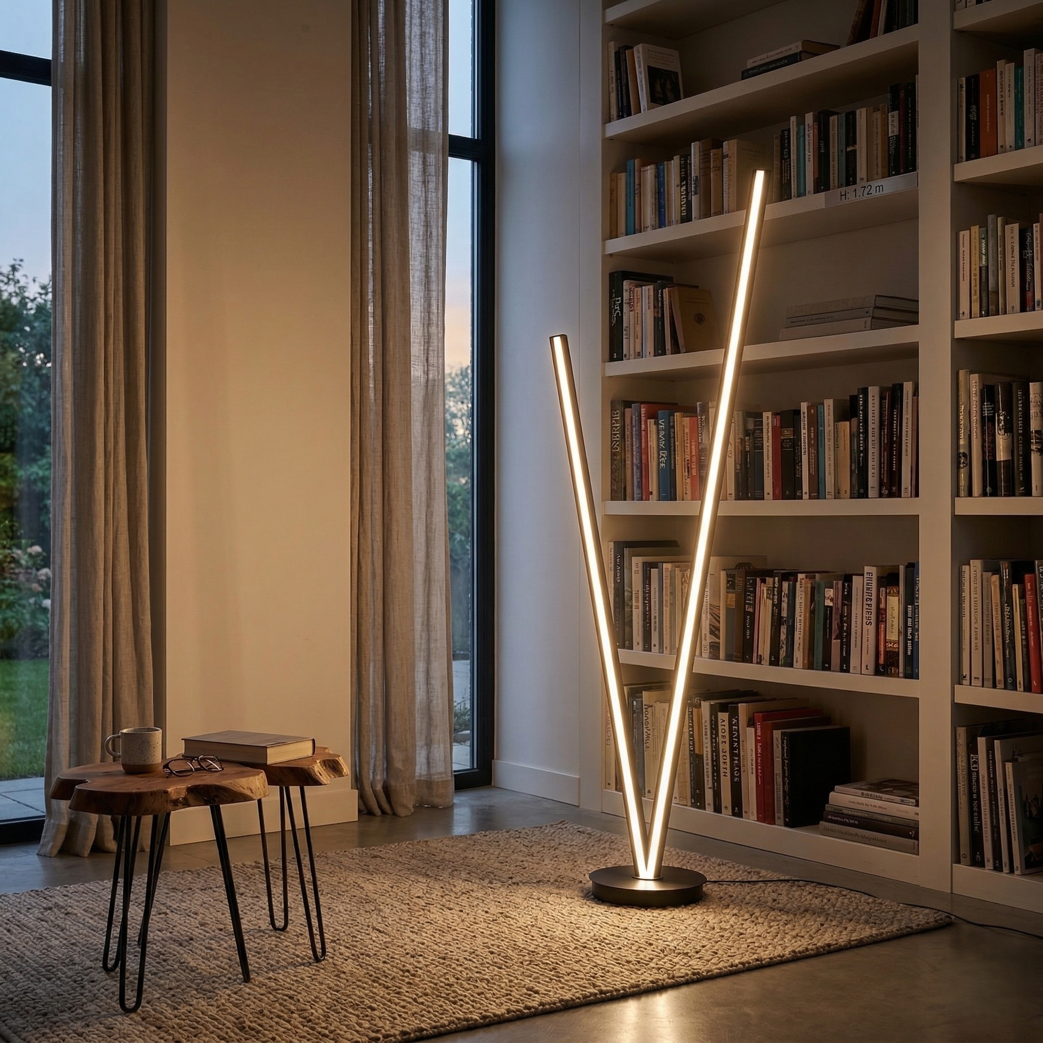 Lampadar Cicanto Black 172CM CINQUE Premium