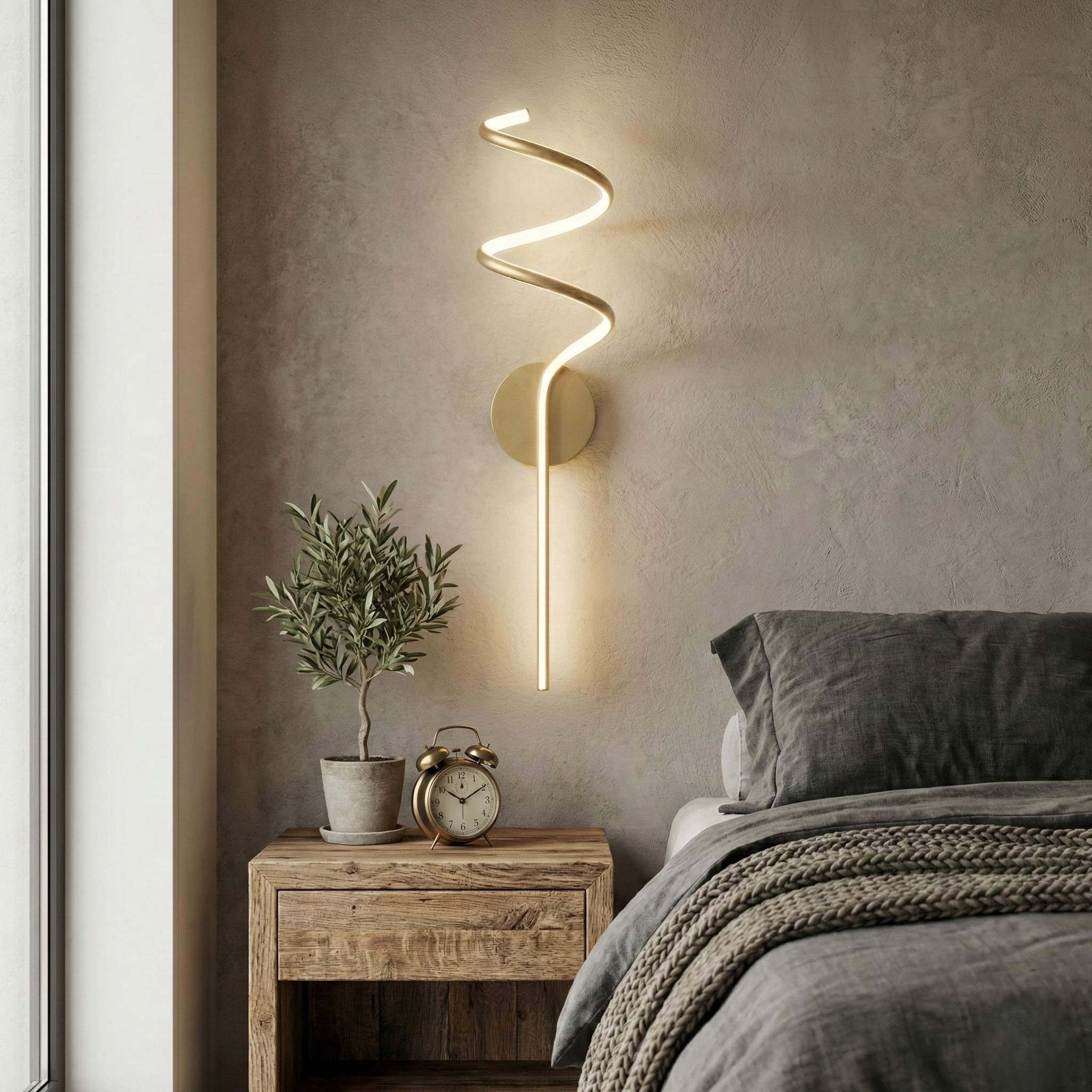 Aplica LED Serpent Gold Echivalent 150W