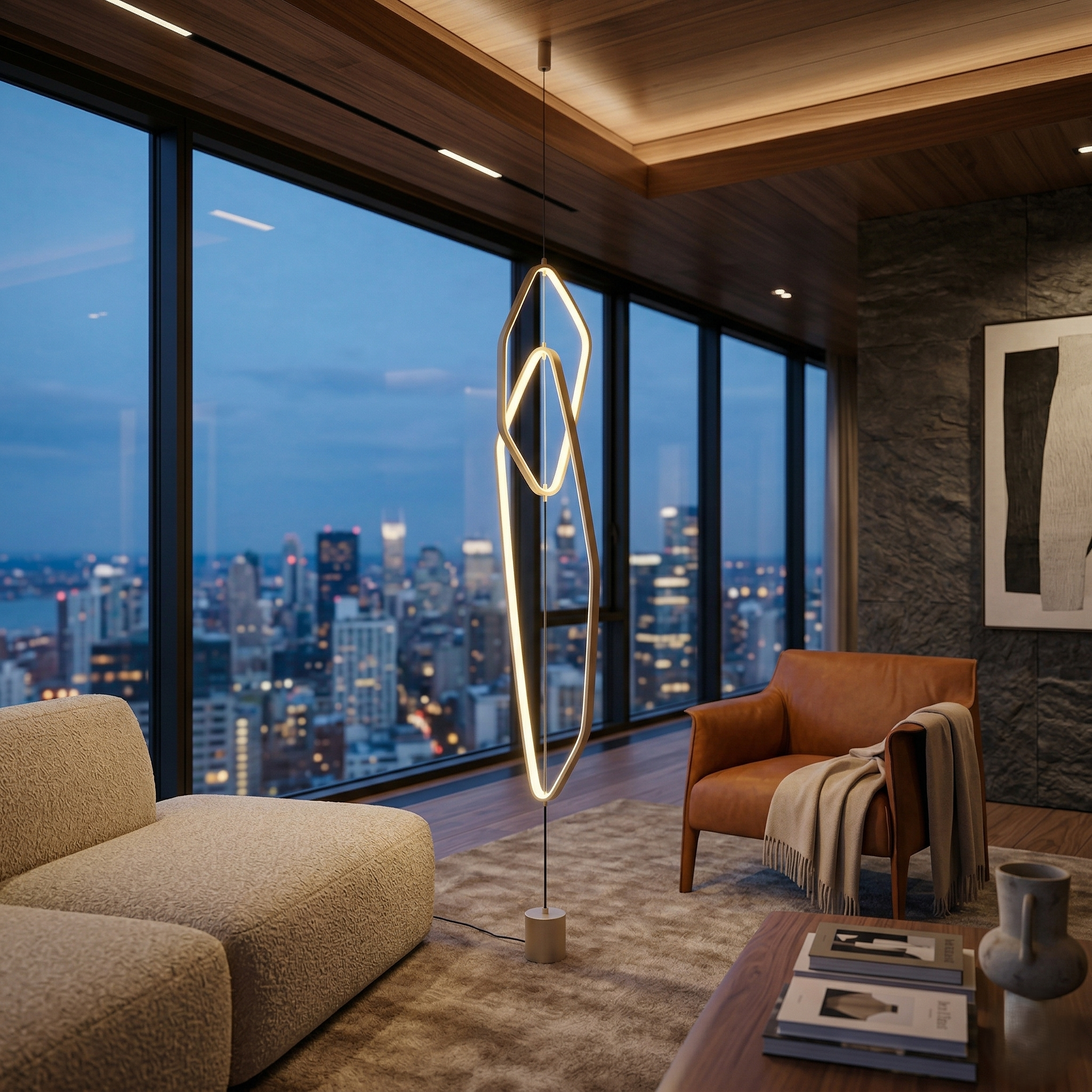 Lampadar Civasto Beige 140CM CINQUE Premium