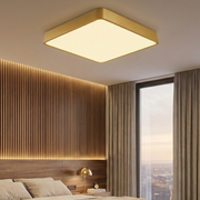 Plafoniera LED Gold 36W BLADE Patrata Echivalent 400W Dimabila 3 Lumini din Buton