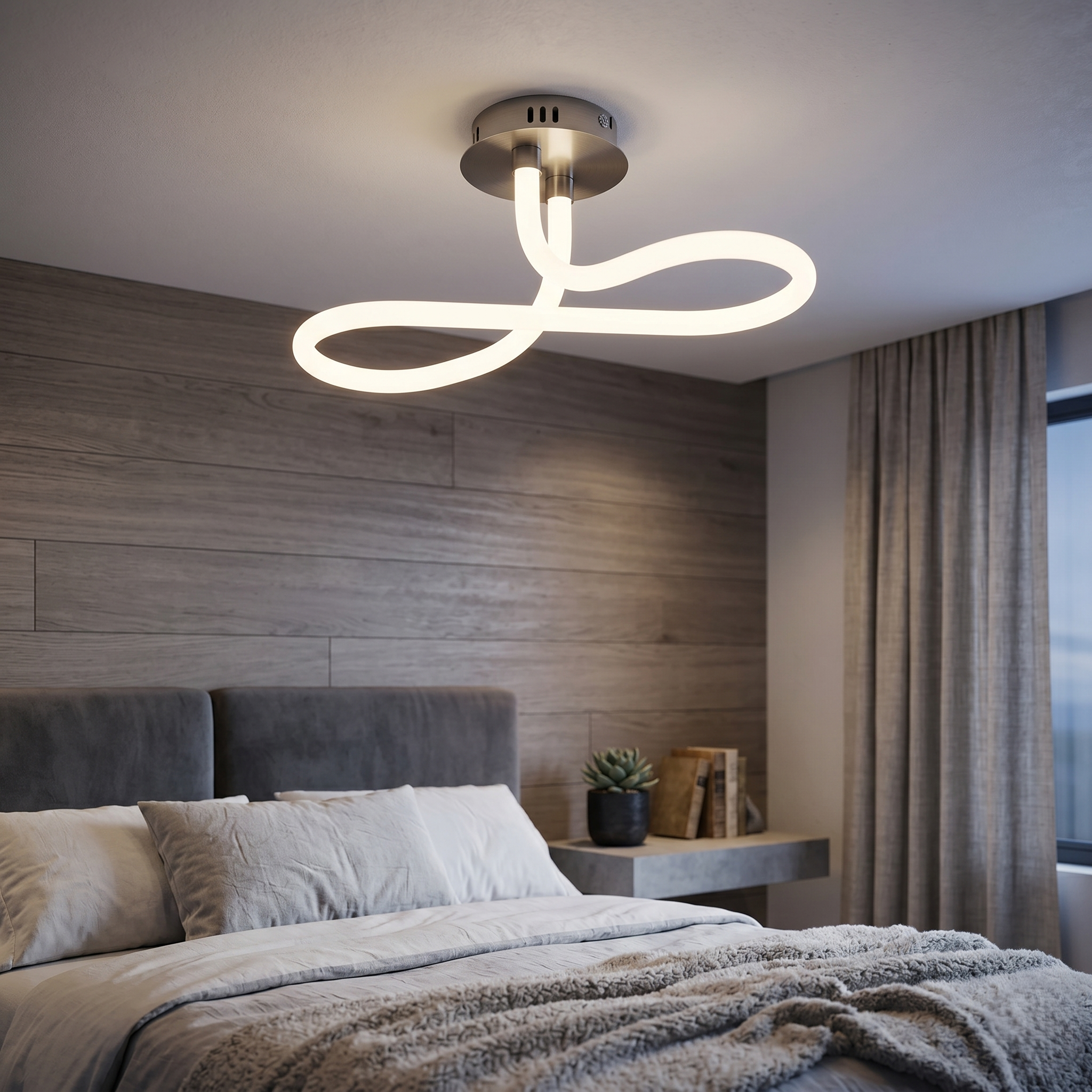Lustra LED Premium Silver FYNIX Echivalent 200W