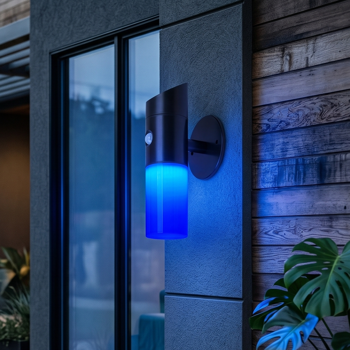 Aplica LED Solara cu Senzor ZAVIO Exterior Neagra Premium