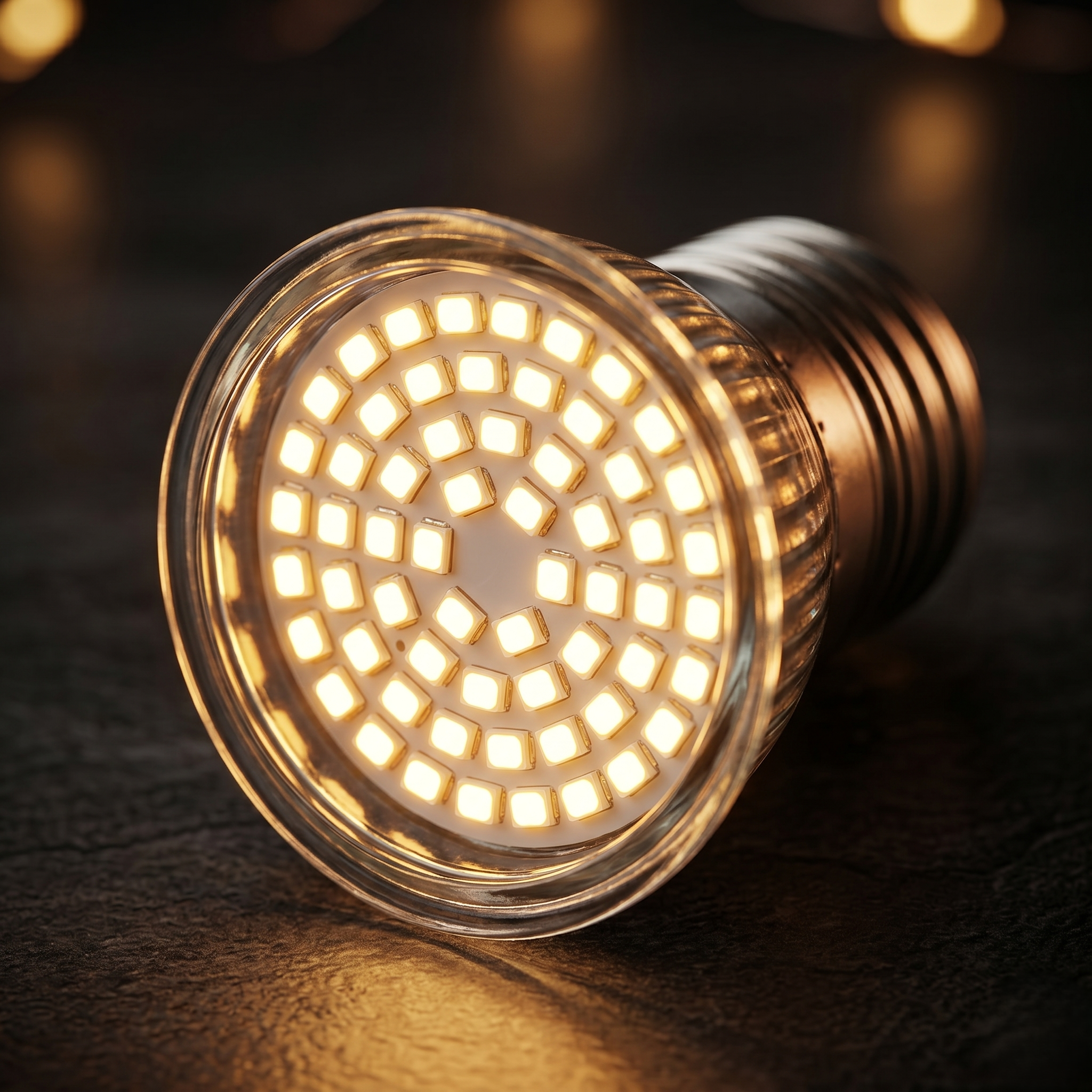 Bec LED E27 3W Ultra-Plat Echivalent 30W