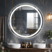 Oglinda LED Rotunda 60cm Touch 3 Functii