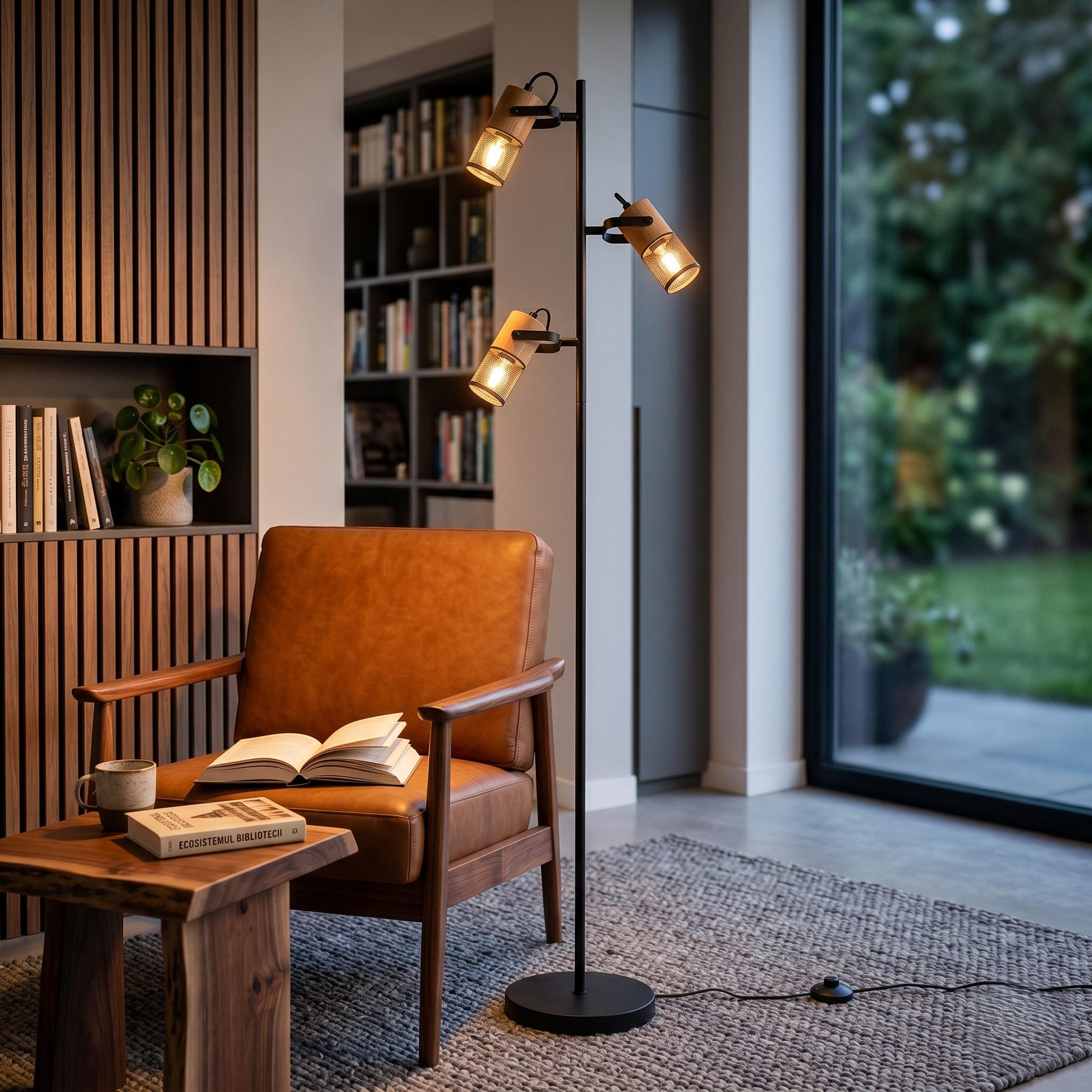 Lampadar Vintage TOSH 3xE14 Premium
