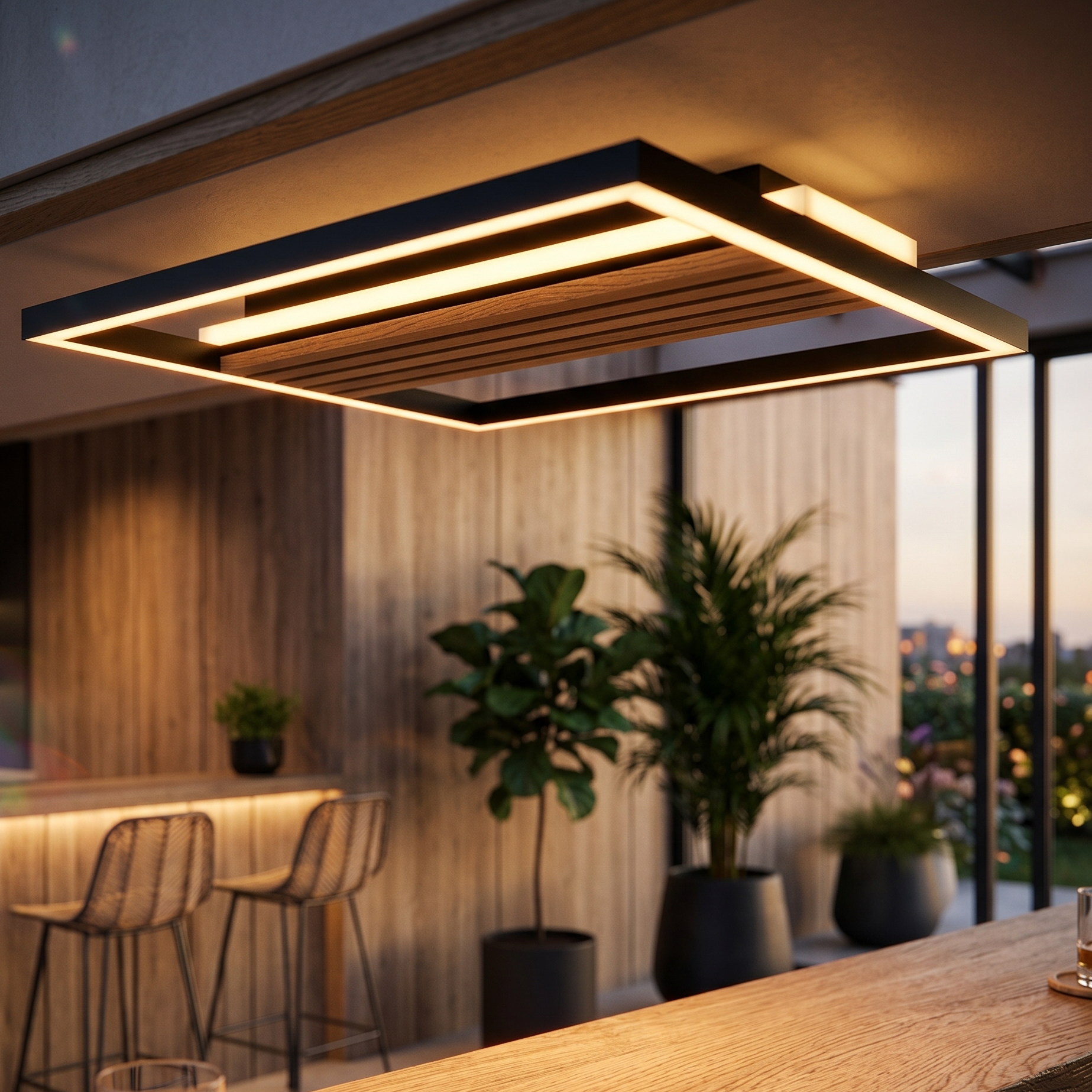 Lustra LED Aplicata Vintage CALVYN Premium Echivalent 200W