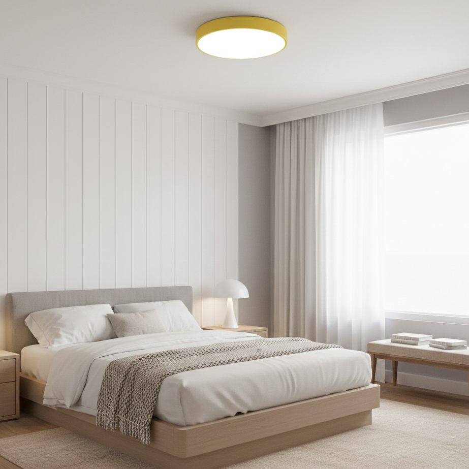 Plafoniera LED 50CM SOLIS GOLD CCT Dimabila Telecomanda Echivalent 300W